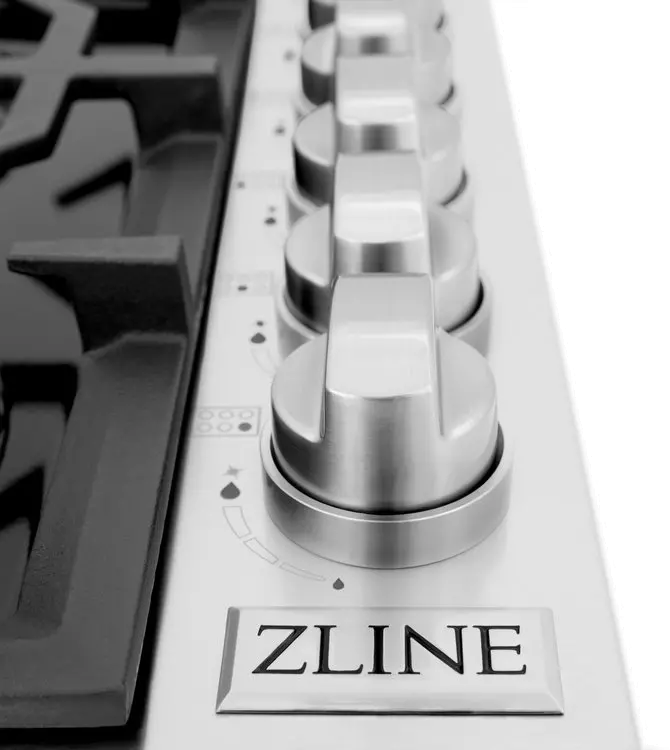 RC36 ZLINE Gas Cooktop - Stainless Steel 36 Inch-4