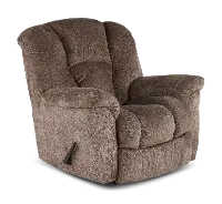 Equalizer Camel Brown Manual Rocker Recliner