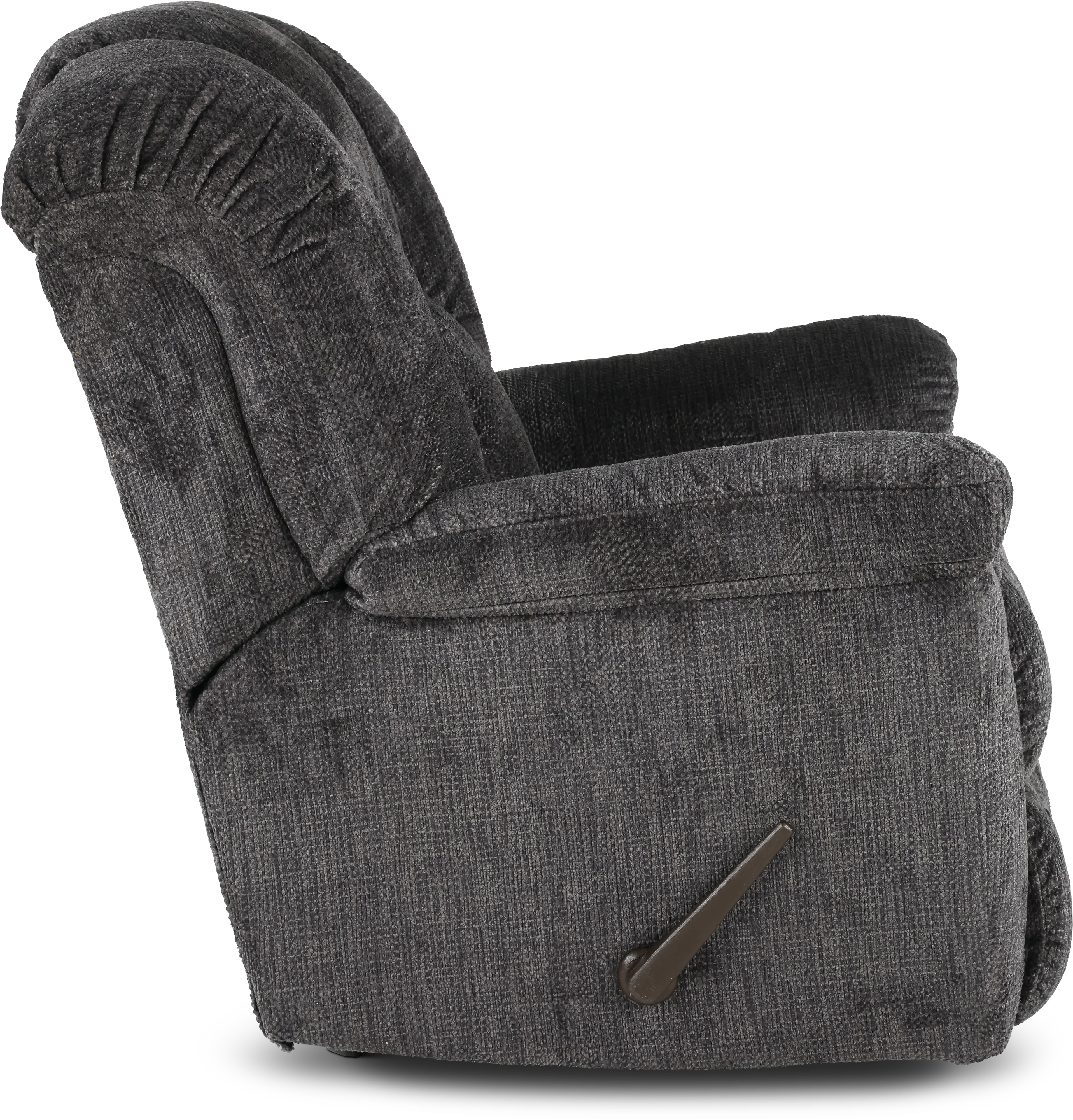 Equalizer Charcoal Gray Manual Rocker Recliner-6