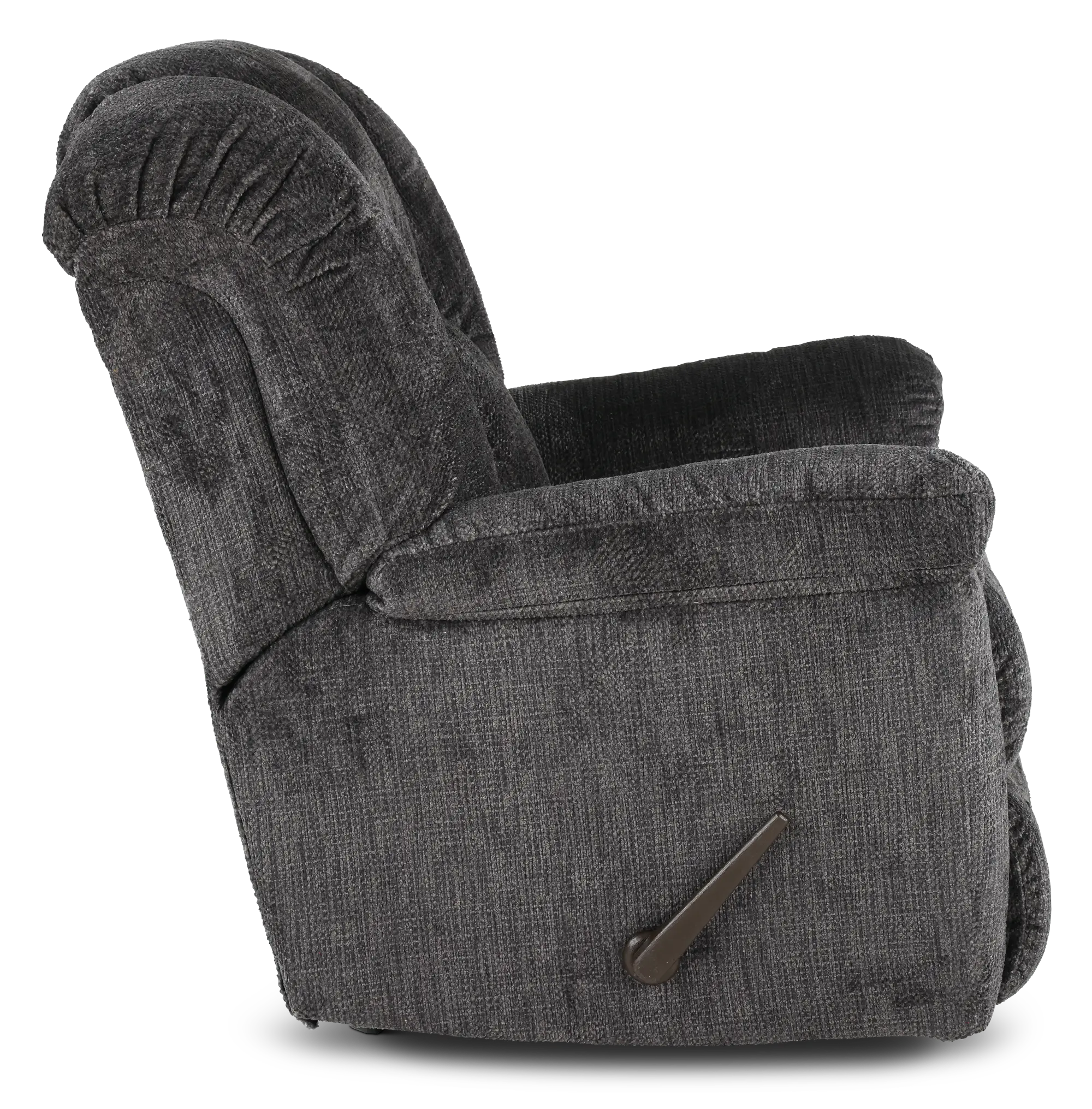 Equalizer Charcoal Gray Manual Rocker Recliner | RC Willey