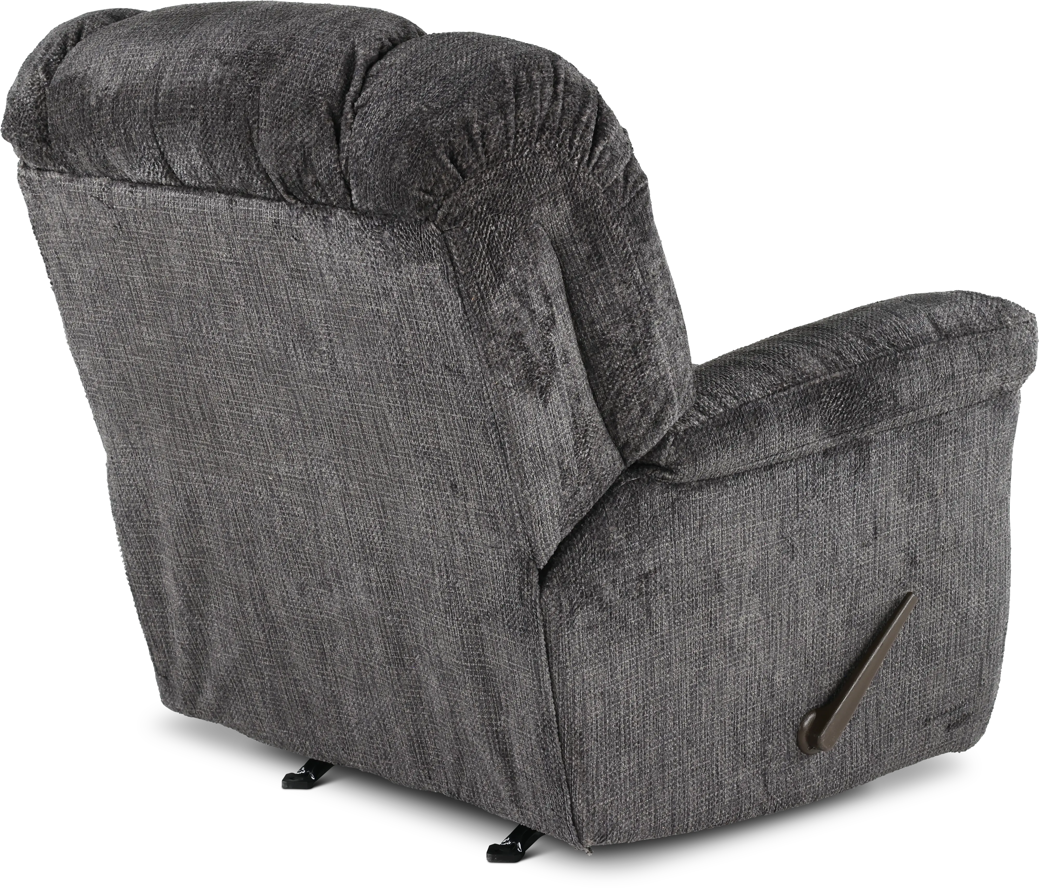 Equalizer Charcoal Gray Manual Rocker Recliner-7