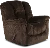 Equalizer Fudge Dark Brown Manual Rocker Recliner