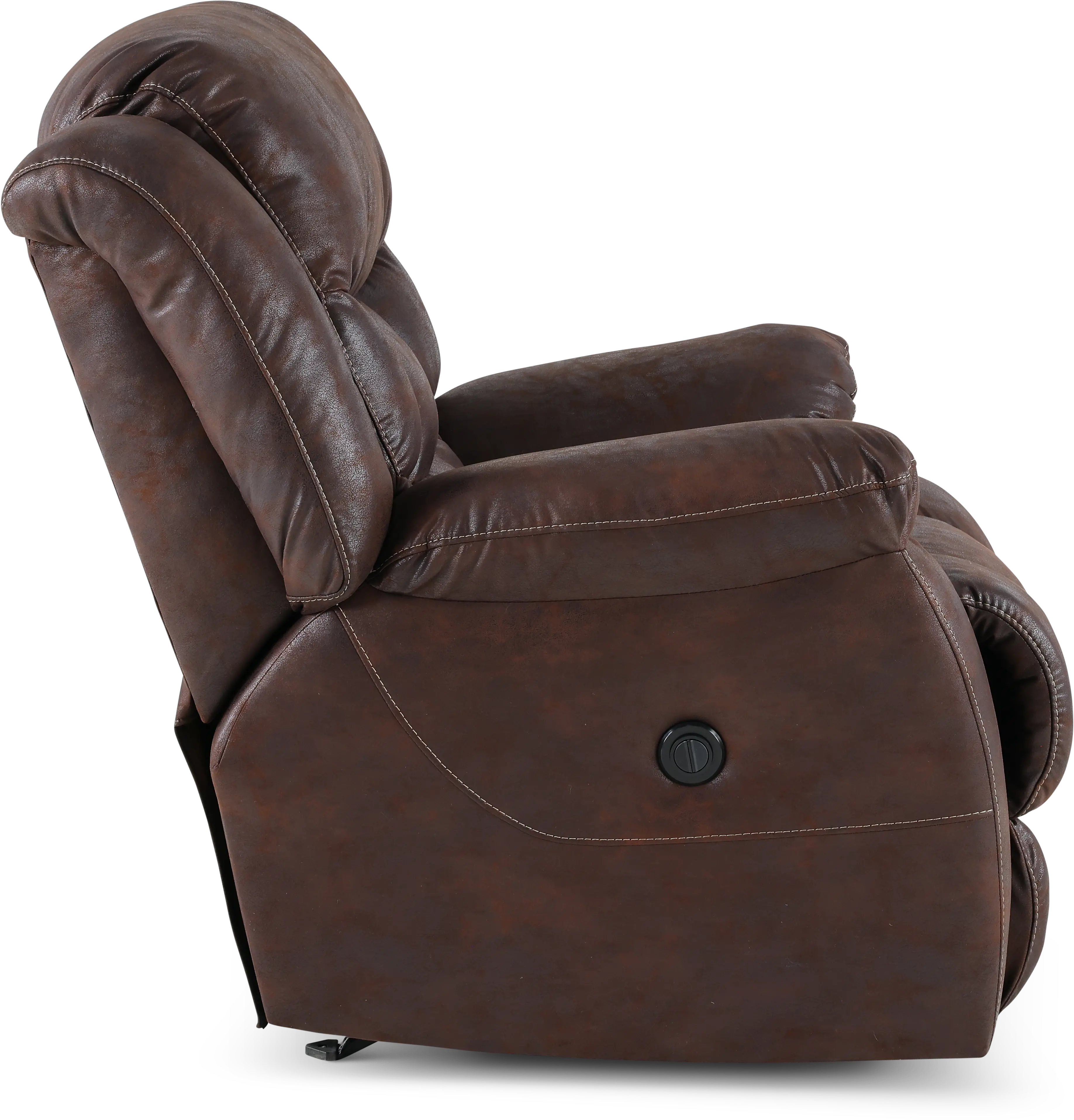 Blockbuster Brown Power Rocker Recliner-7