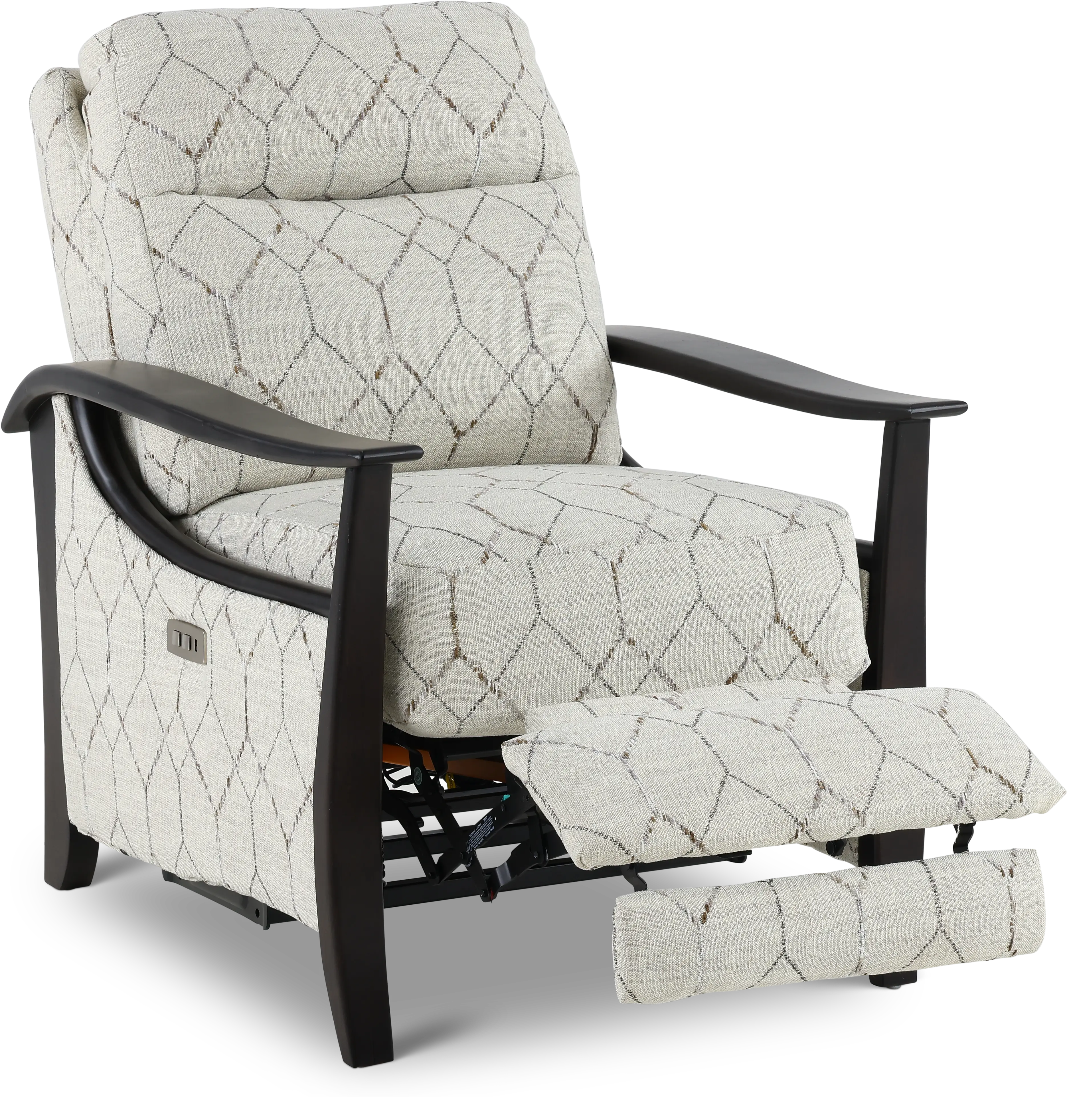Crave Tivoli Smoke High-Leg Rocker Recliner-6