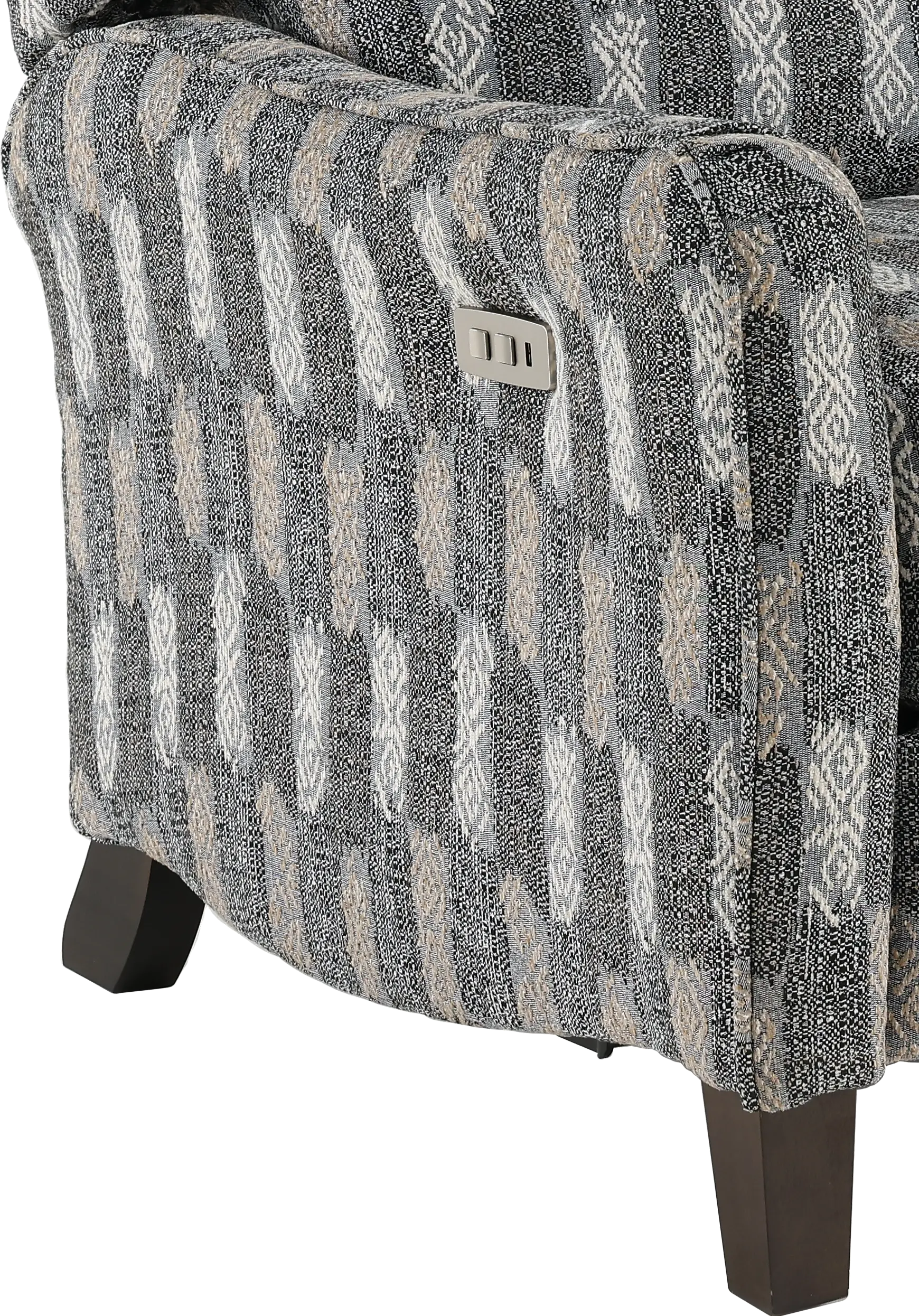 Legend Onyx Printed Power Rocker Recliner-2