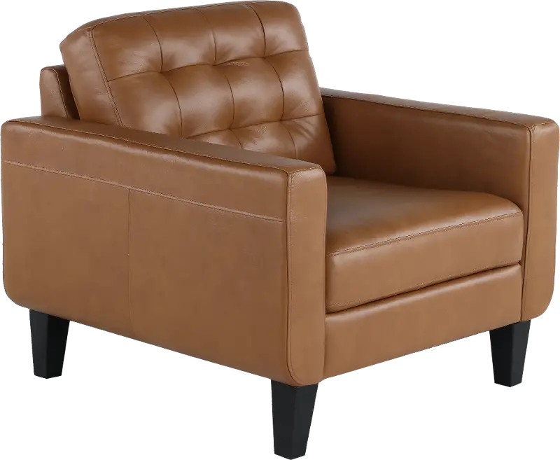 Cameron Brown Leather Chair
