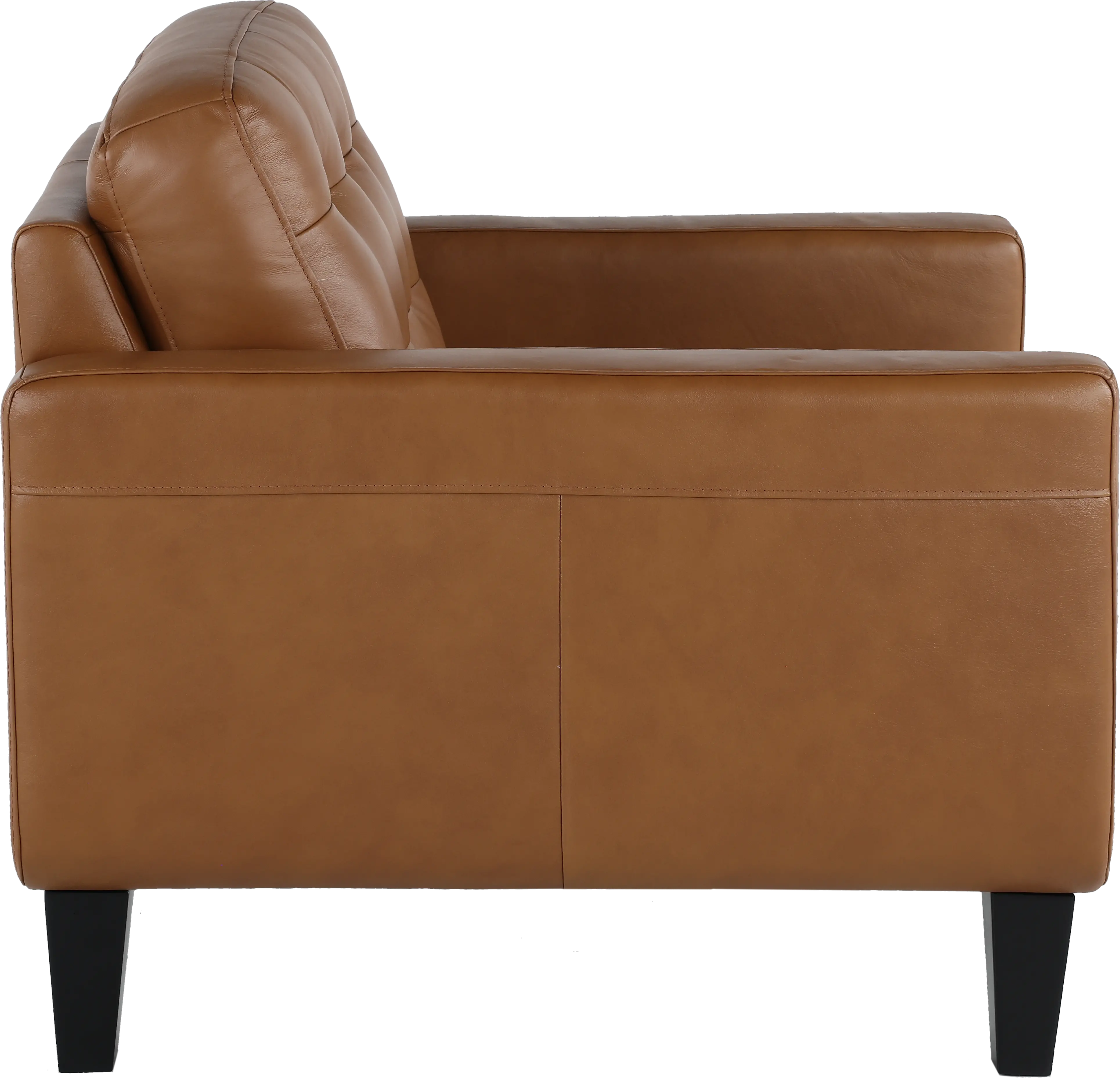 Cameron Brown Leather Chair-5