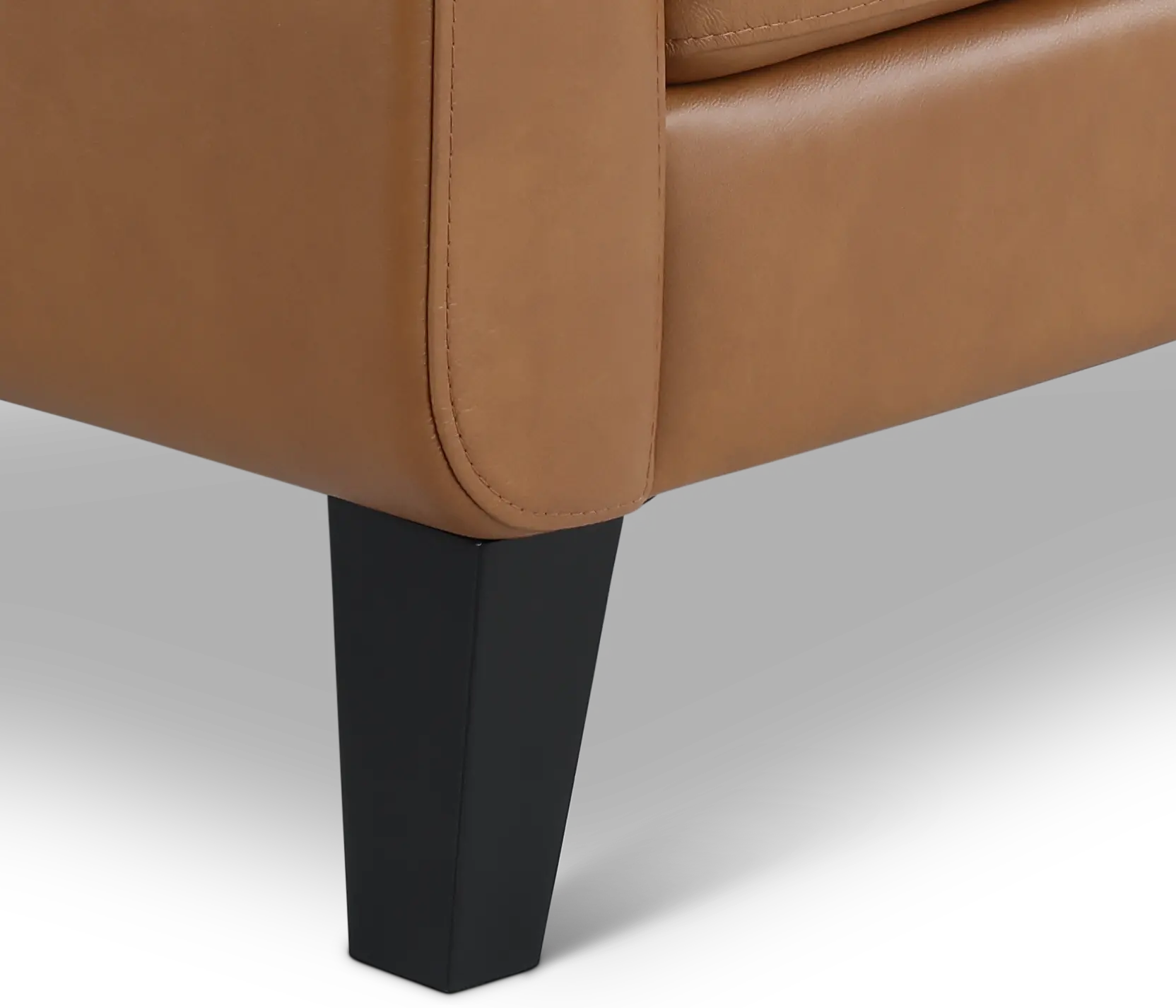 Cameron Brown Leather Chair-7