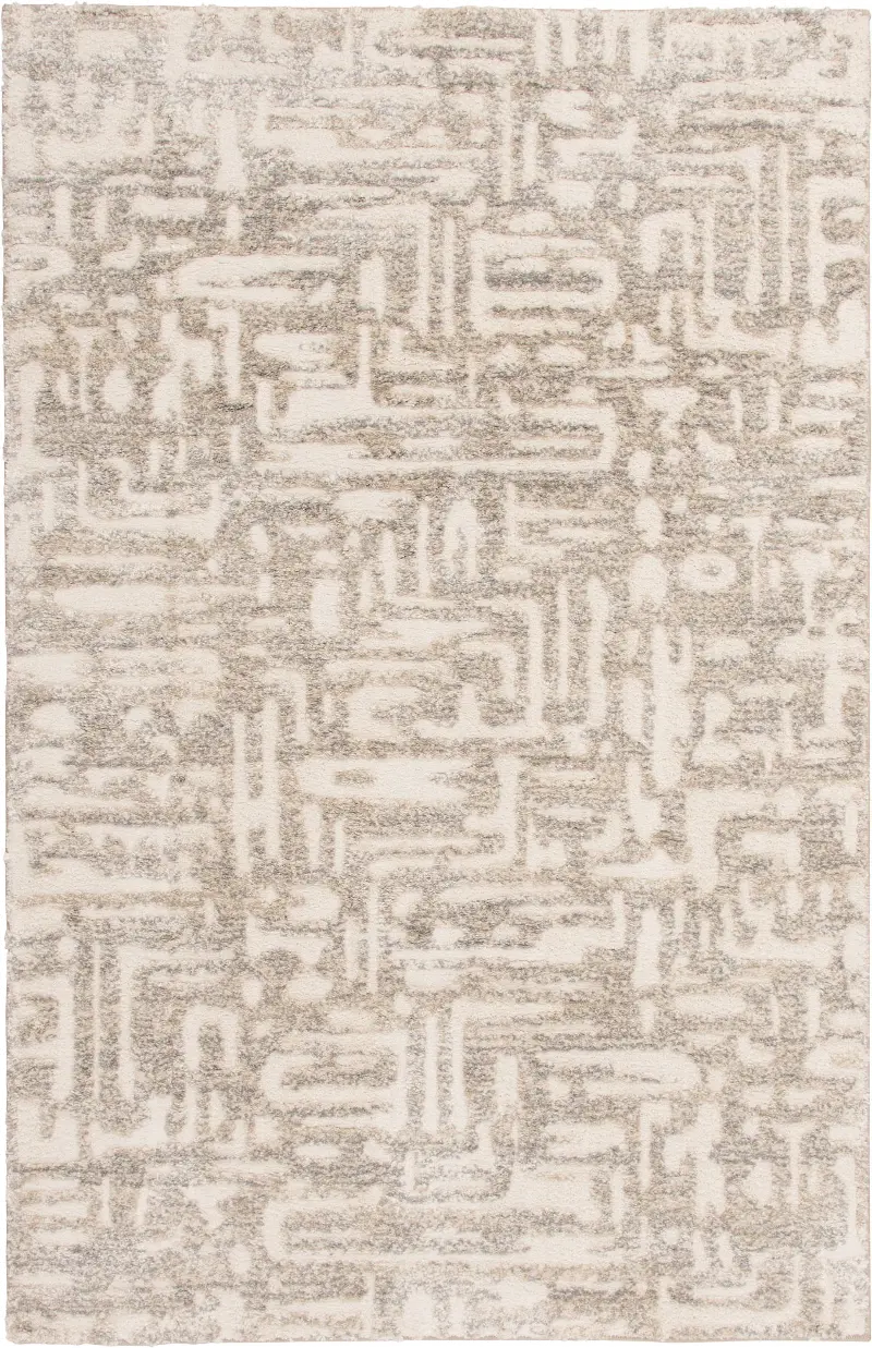 Stonington 8 x 10 Armonia Abstract Cream Area Rug