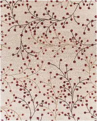 ATH5053-811-8X11-ATH Athena 8 x 11 Burgundy Berries Area Rug