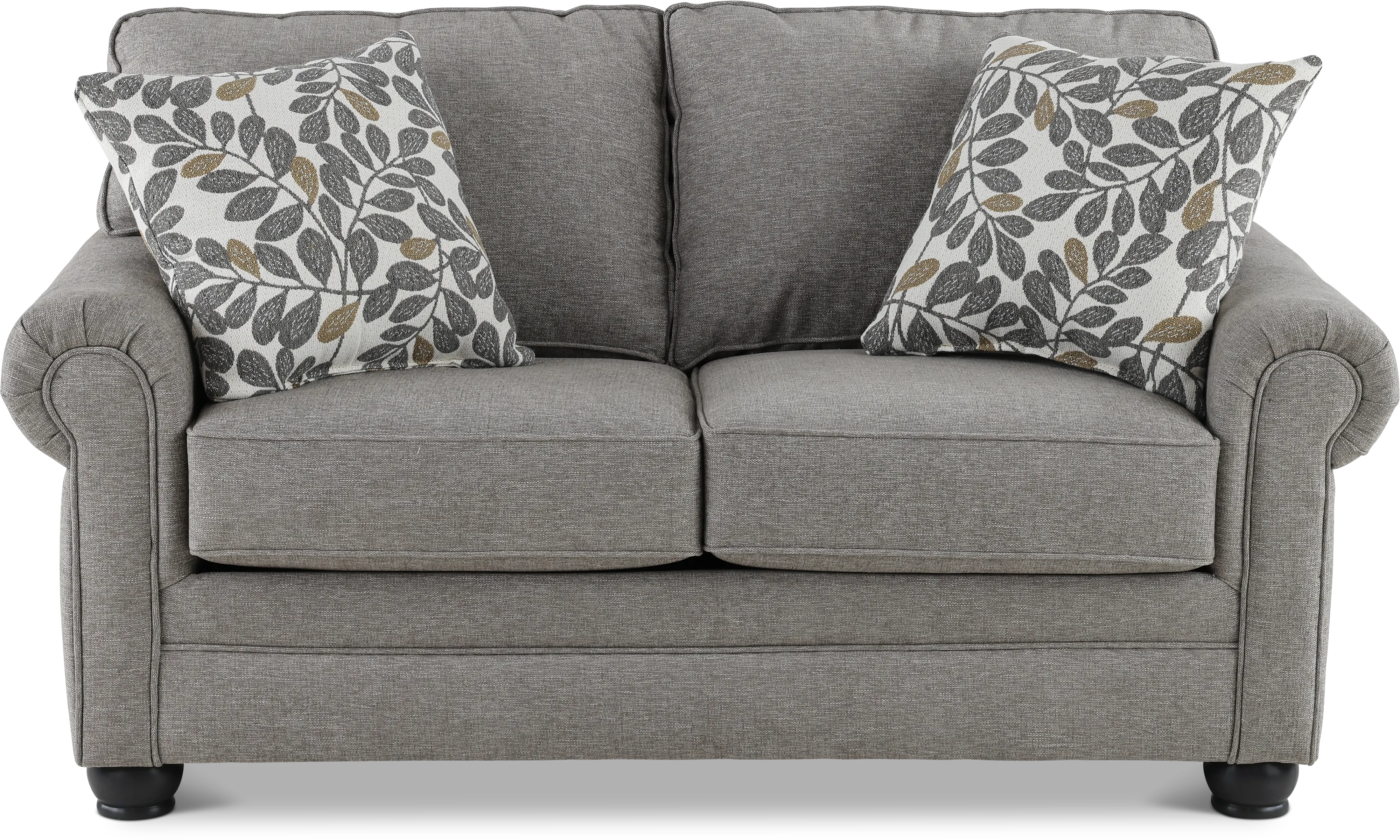 Simplicity Gray Loveseat-1
