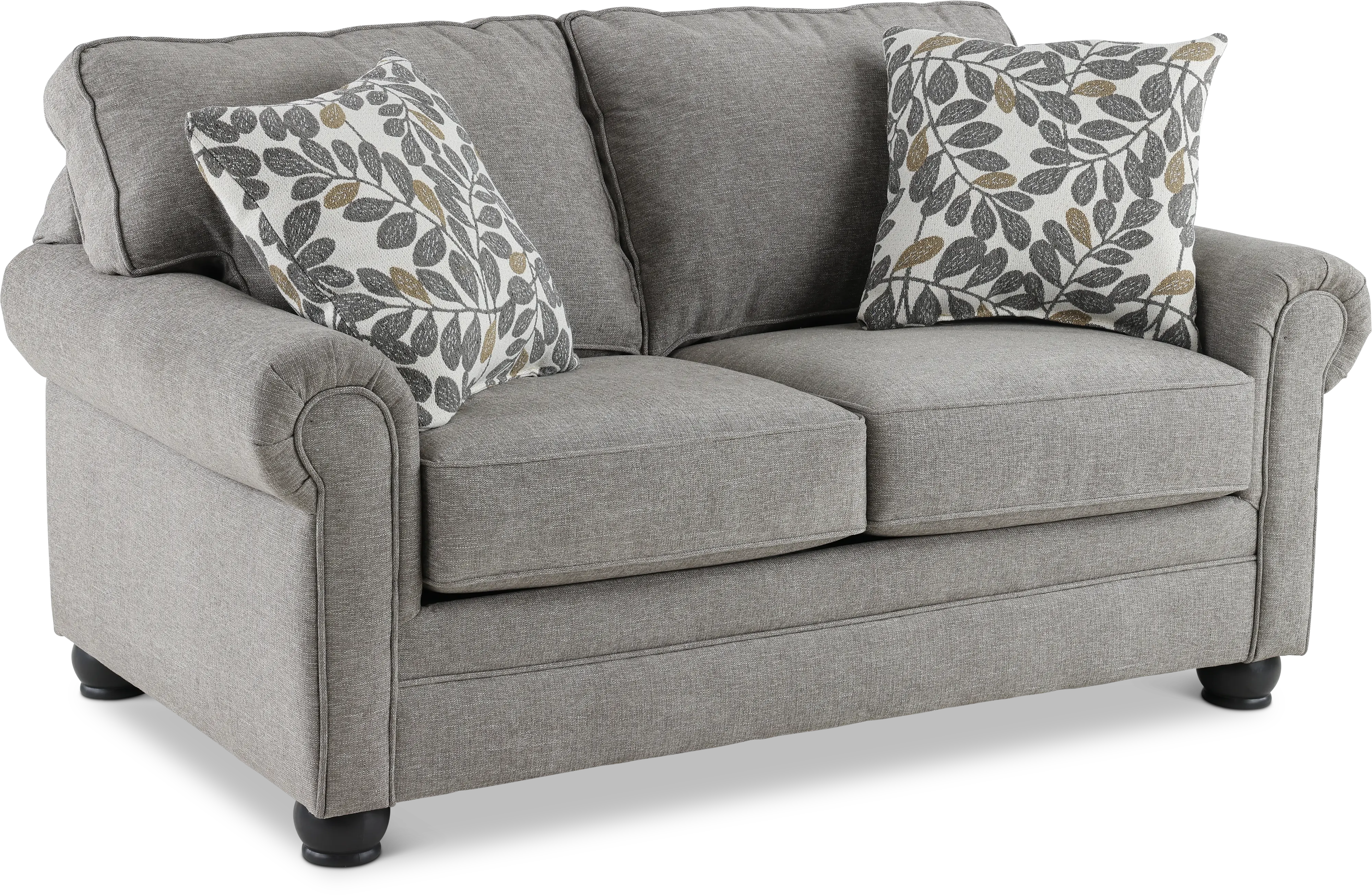 Simplicity Gray Loveseat-4