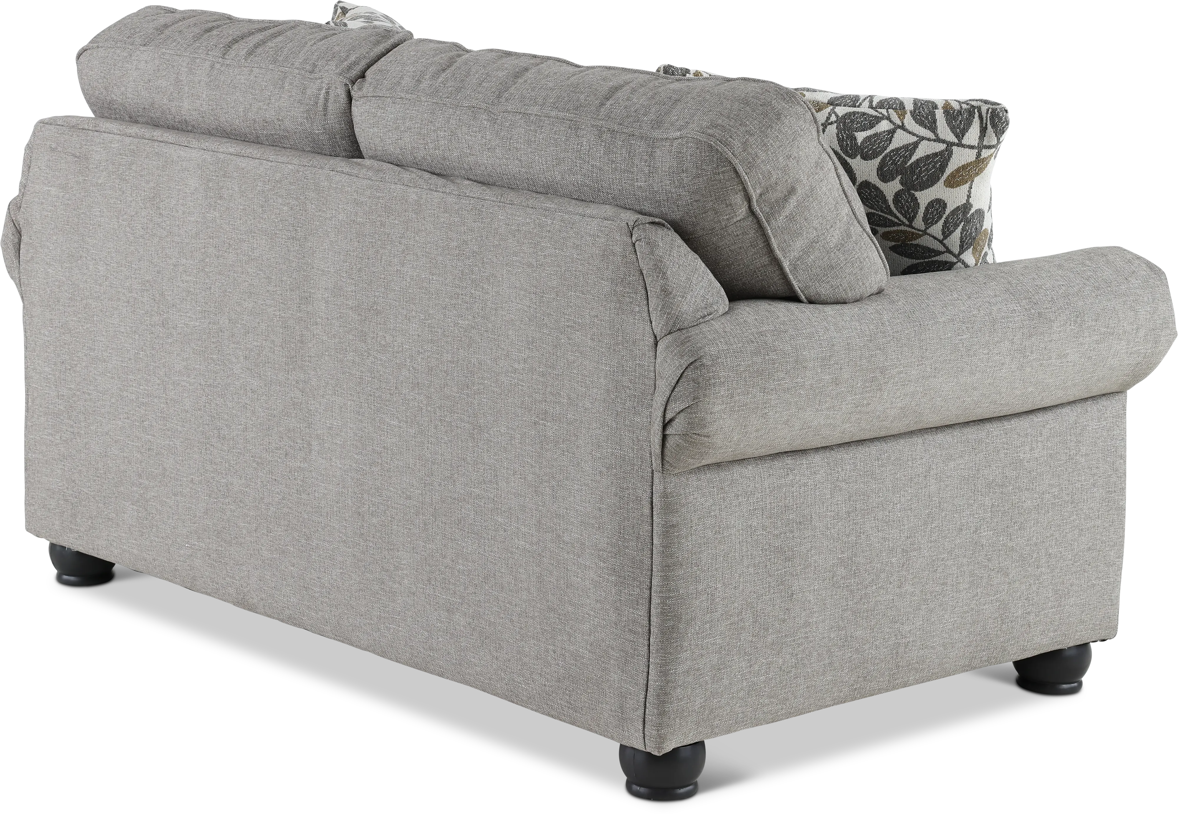 Simplicity Gray Loveseat-5
