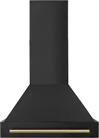 BS655Z-30-CB ZLINE 30 Inch Chimney Range Hood - Black Stainless Steel