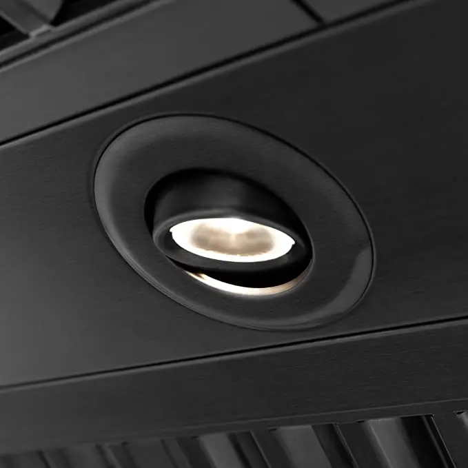 BS655Z-30-CB ZLINE 30 Inch Chimney Range Hood - Black Stainless Steel-4