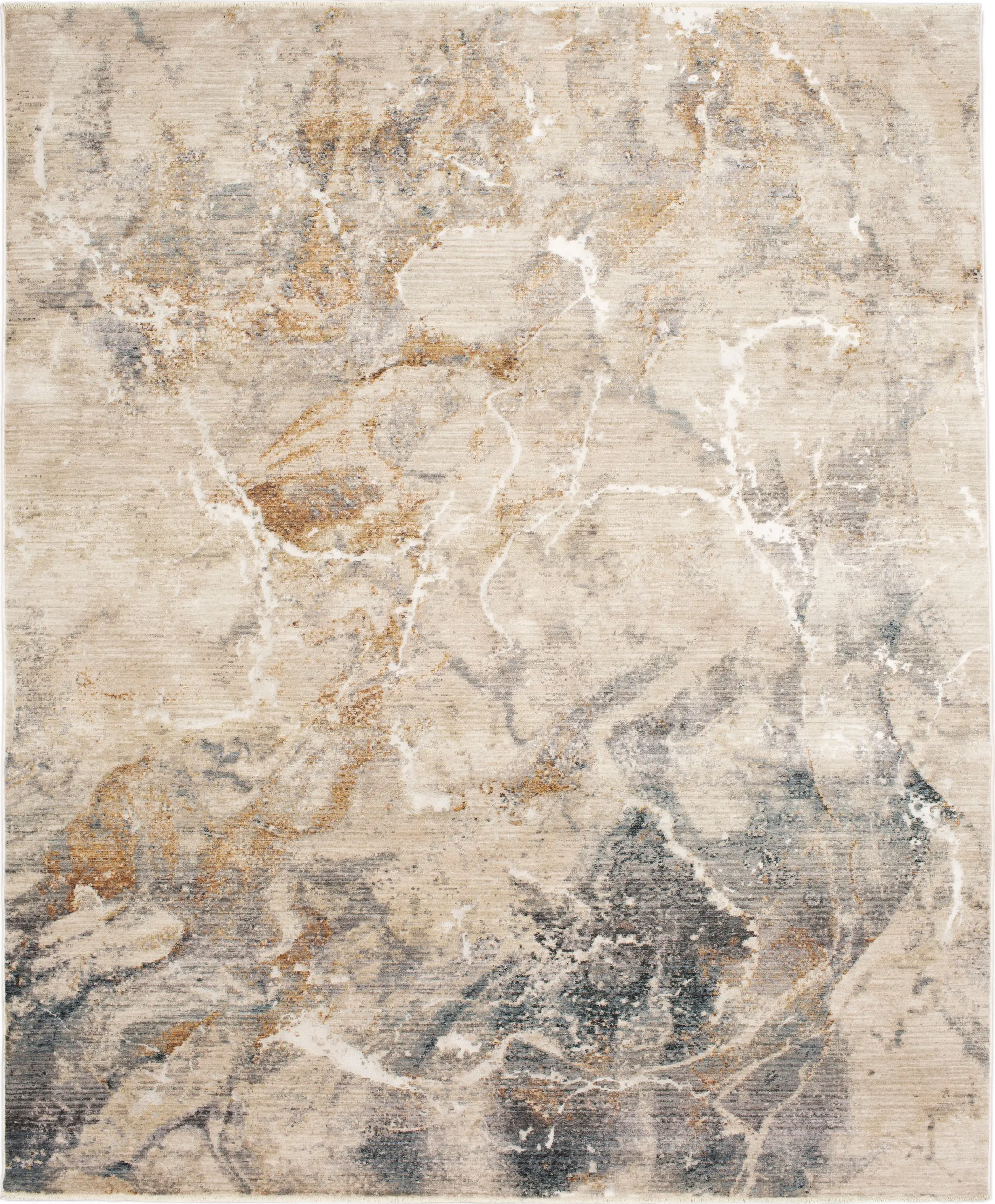 R1063-238/DENIM-7X10 Echo 8 x 10 Tesoro Cream Area Rug-1