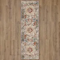 91980-10038/BEIG-5X7 Soiree 5 x 8 Cristales Oyster Area Rug
