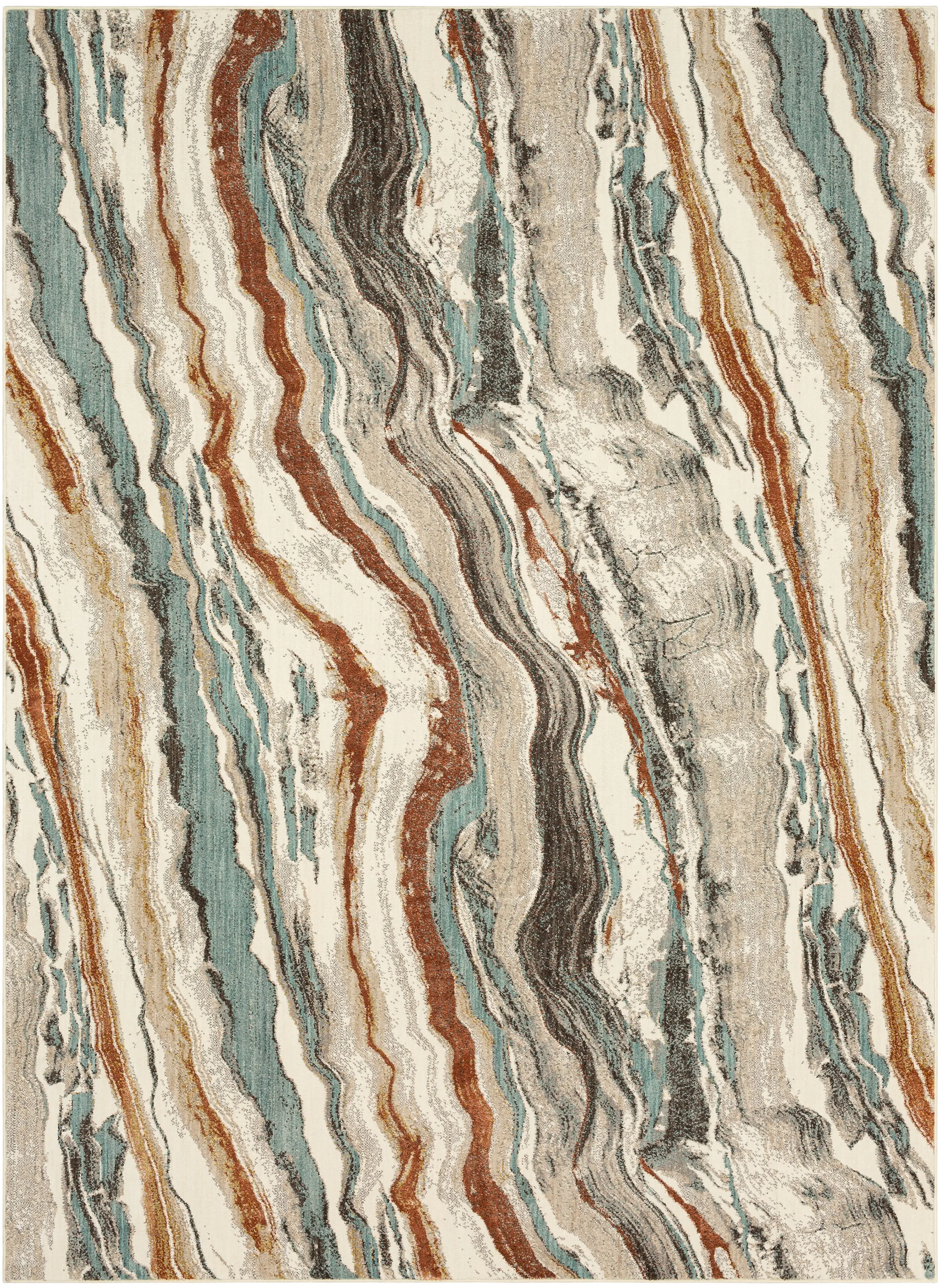 92554-70044/PRL-8X11 Soiree 8 x 11 Pearl River Alabaster Area Rug-1