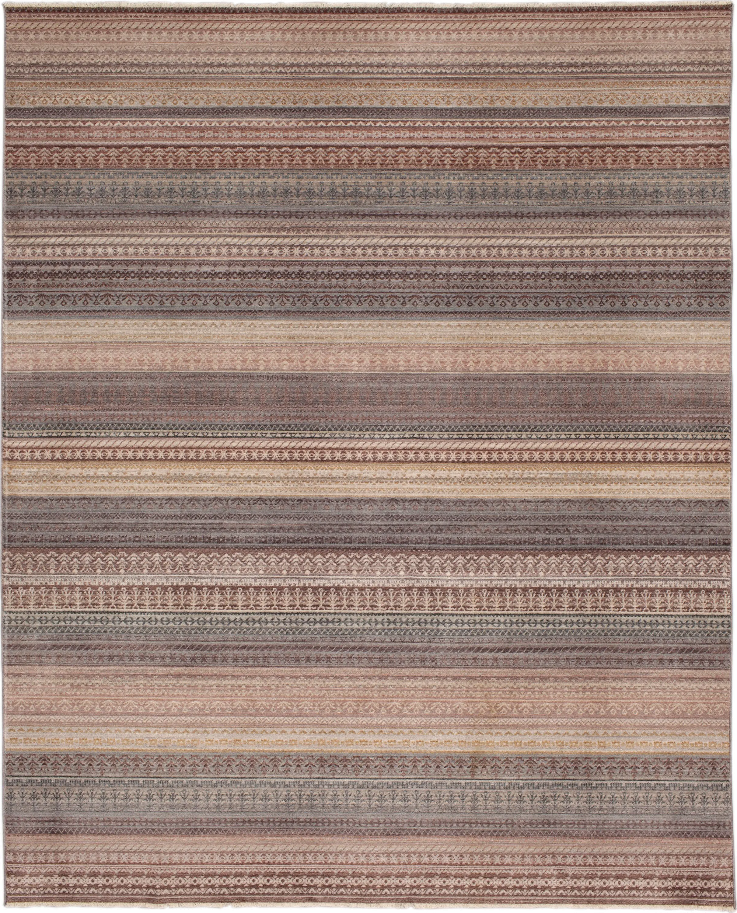 R1065-131/CAPRI-7X10 Echo 8 x 10 Caprice Gray Area Rug-1