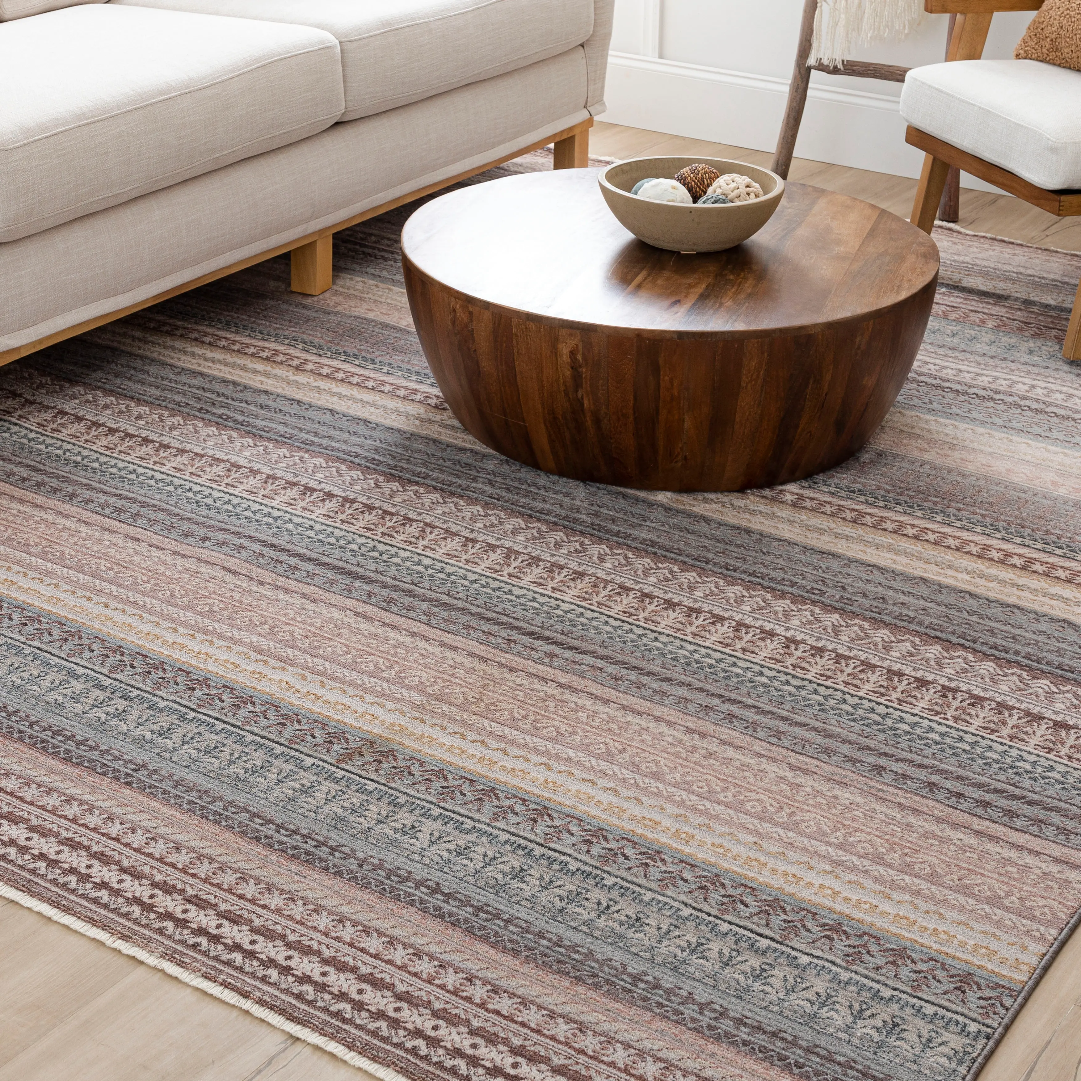 R1065-131/CAPRI-7X10 Echo 8 x 10 Caprice Gray Area Rug-6