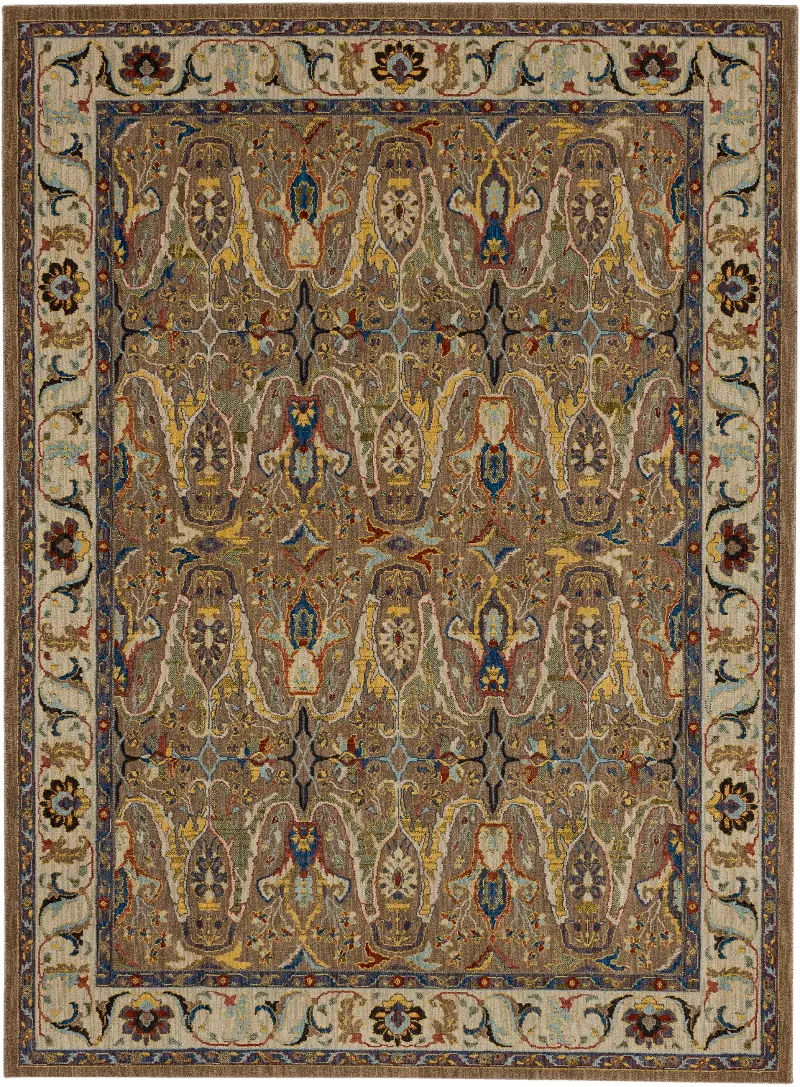 Pandora 5 x 8 Envy Taupe Area Rug