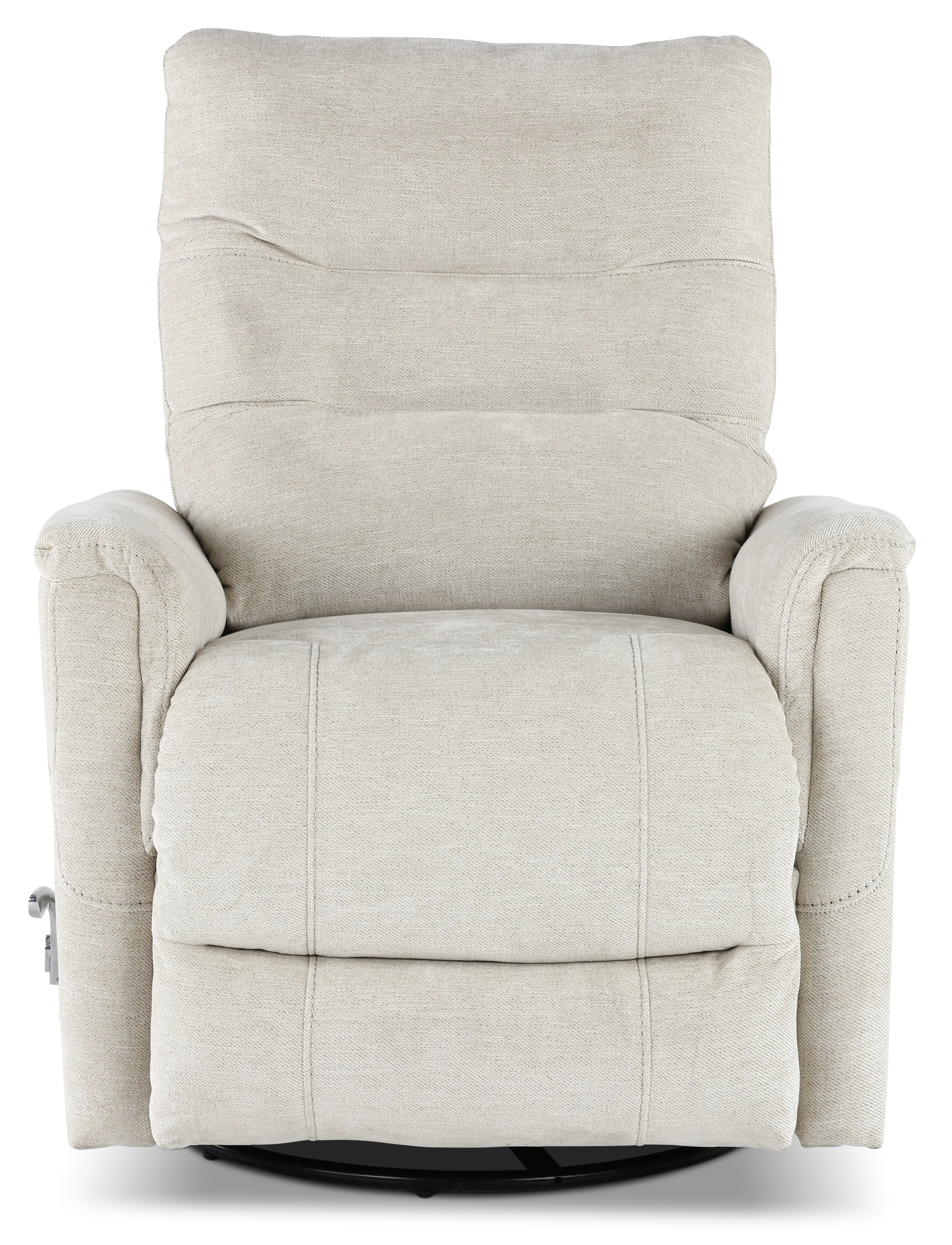 Leo Virtue Linen Swivel Glider Recliner-2