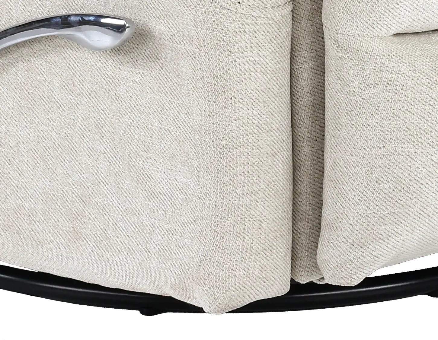 Leo Virtue Linen Swivel Glider Recliner-7