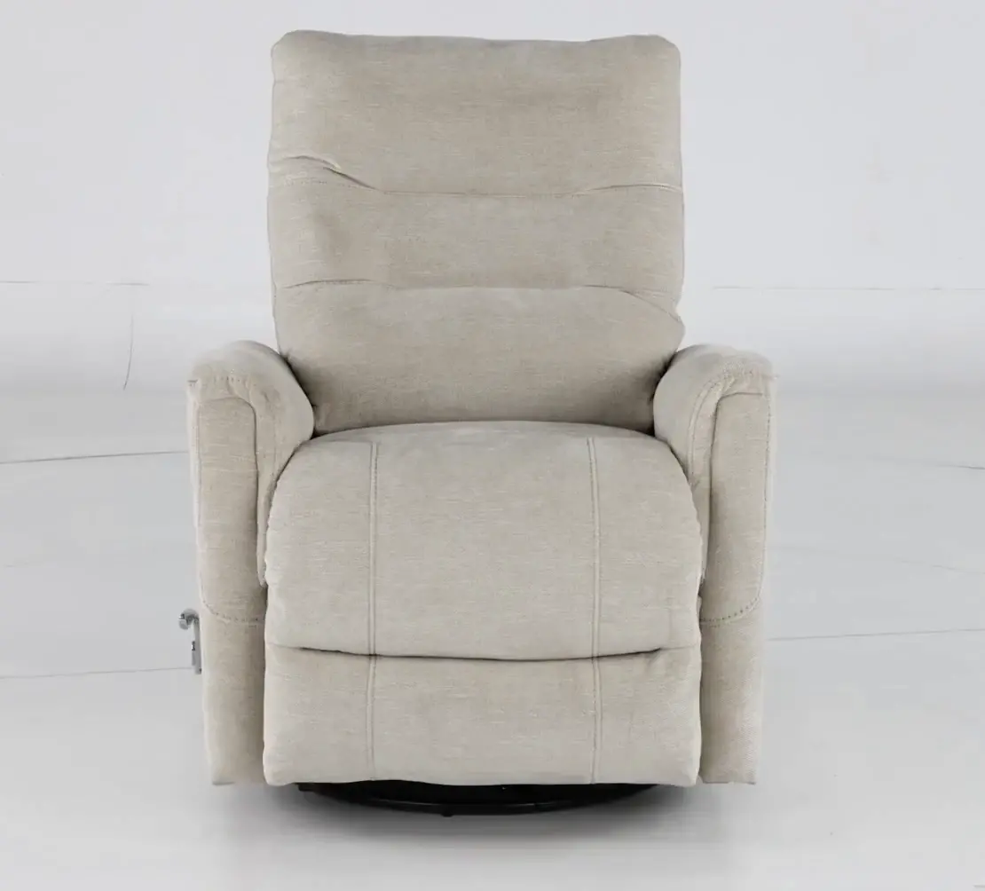 Leo Virtue Linen Swivel Glider Recliner-9