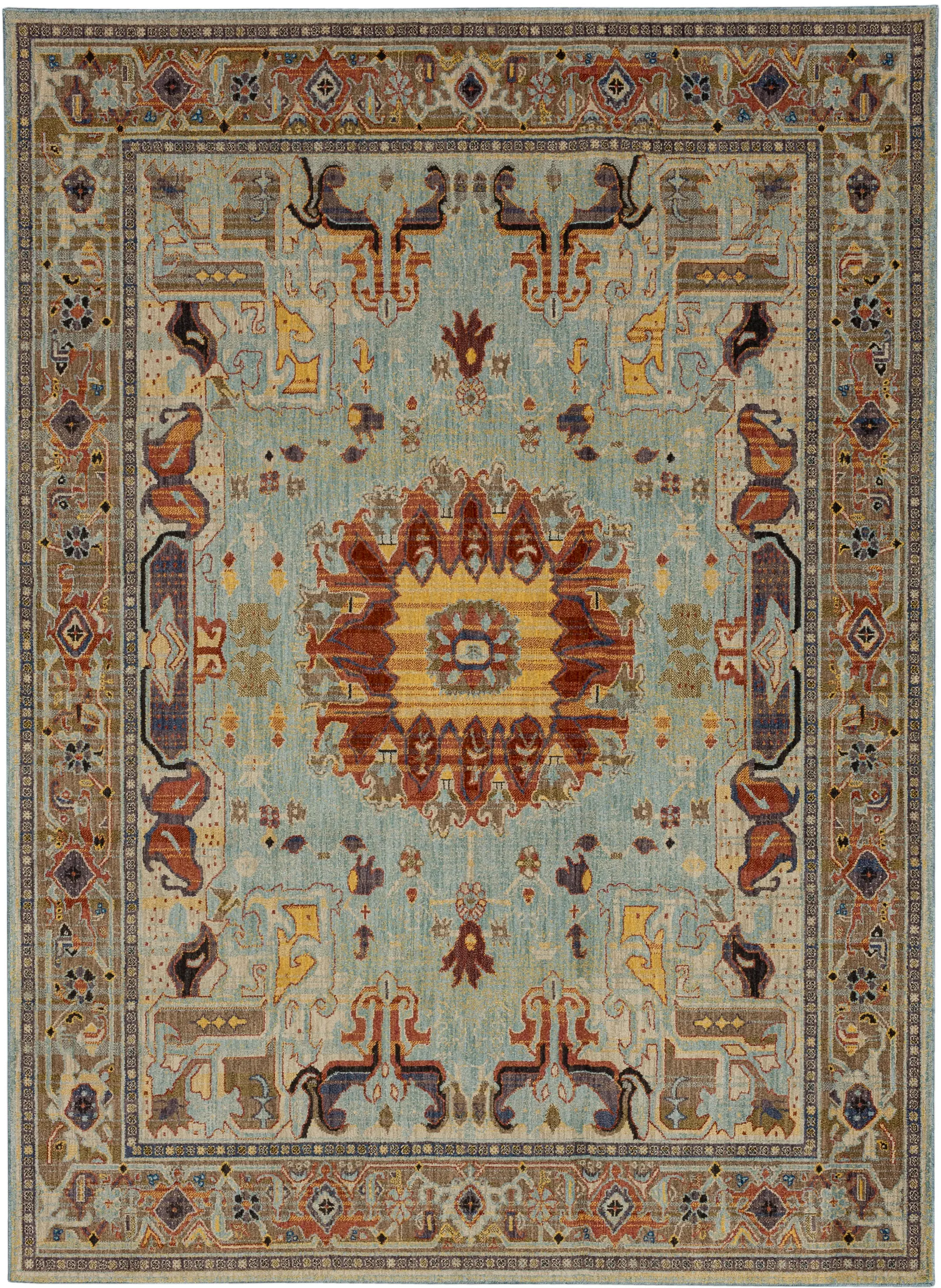 92617-50101/8X11-RUG Pandora 8 x 11 Covetous Blue Area Rug-1