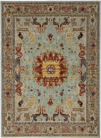 92617-50101/8X11-RUG Pandora 8 x 11 Covetous Blue Area Rug
