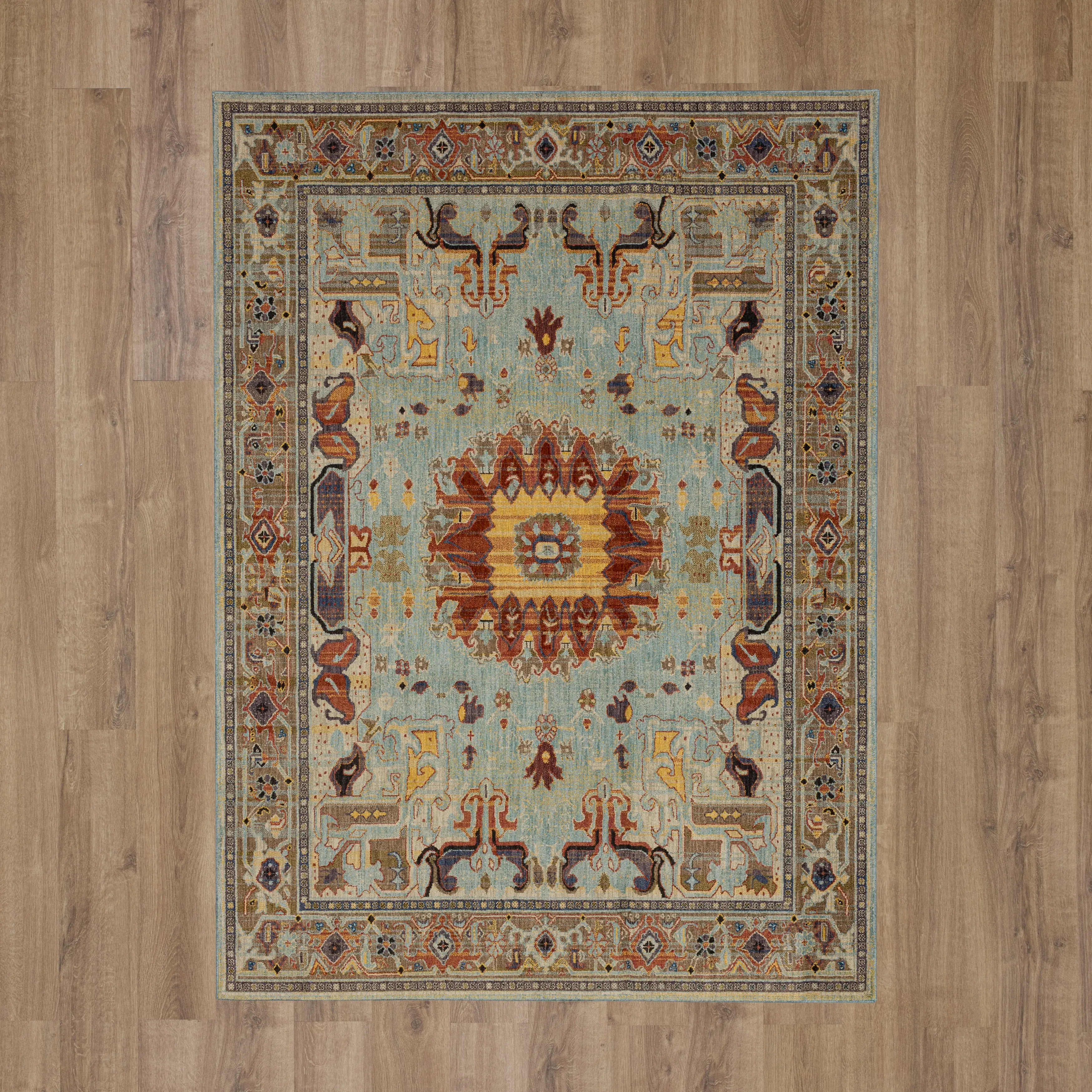 92617-50101/8X11-RUG Pandora 8 x 11 Covetous Blue Area Rug-2