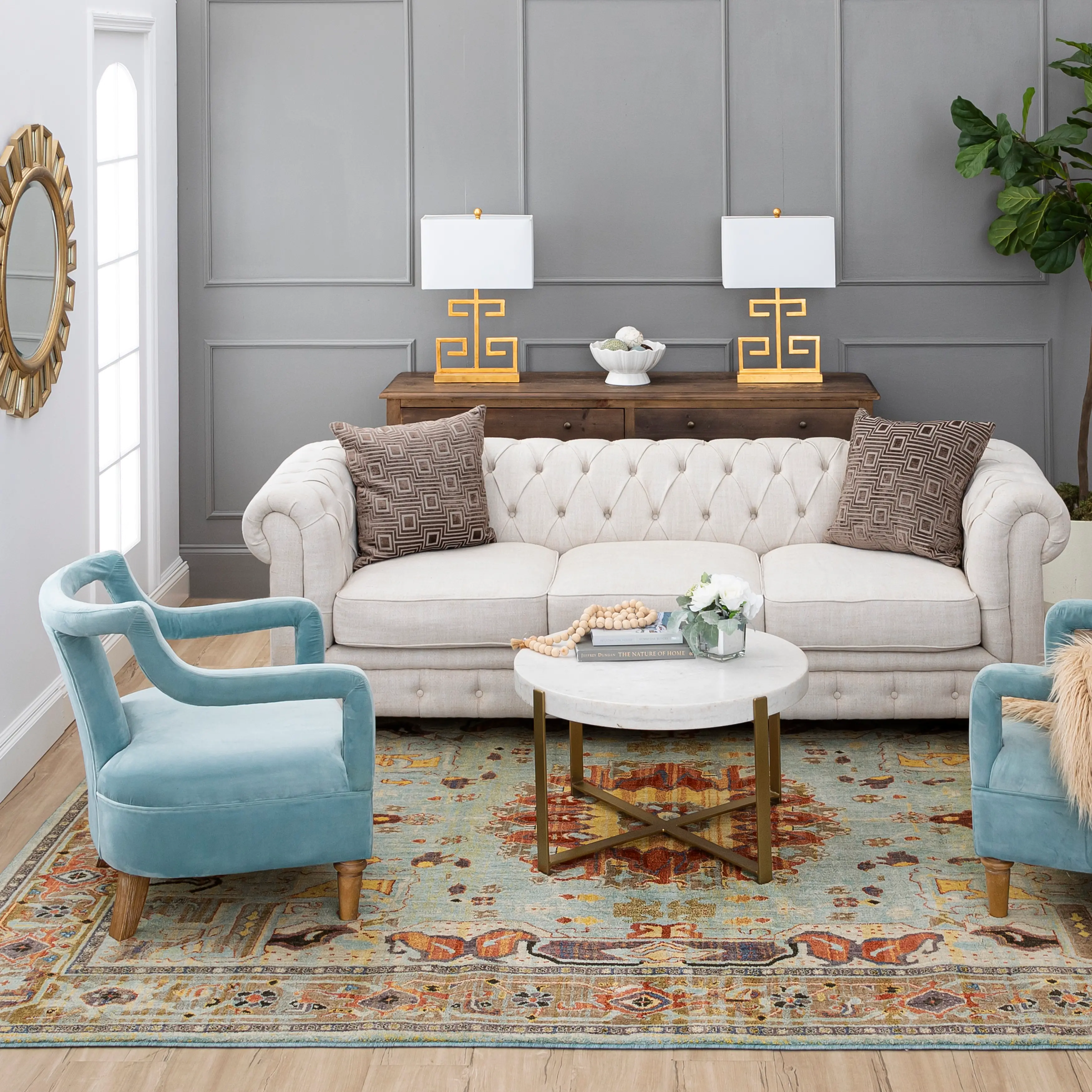 92617-50101/8X11-RUG Pandora 8 x 11 Covetous Blue Area Rug-6