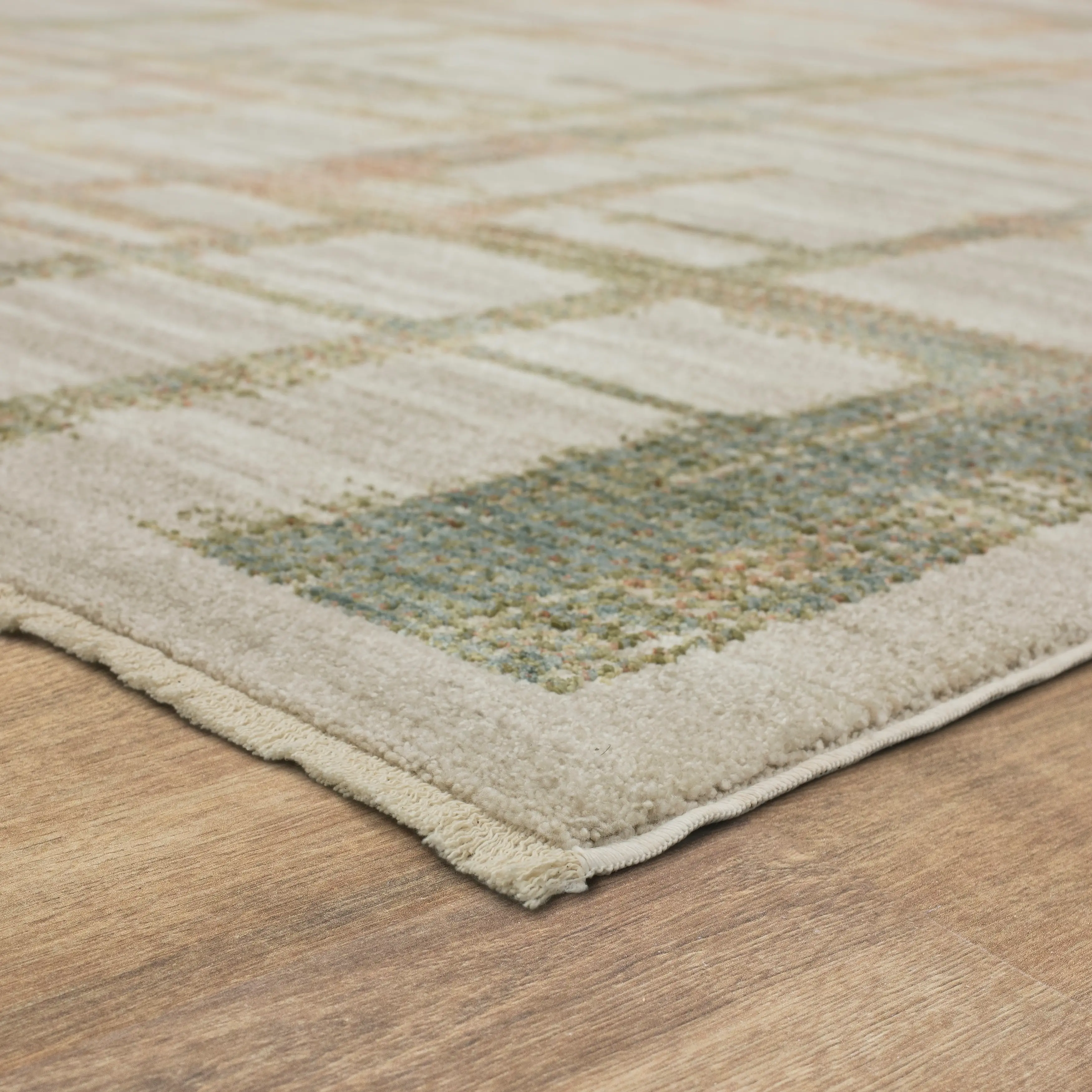 R1159-2245/5X7.6 Memento 5 x 8 Sentimental Beige Area Rug-4