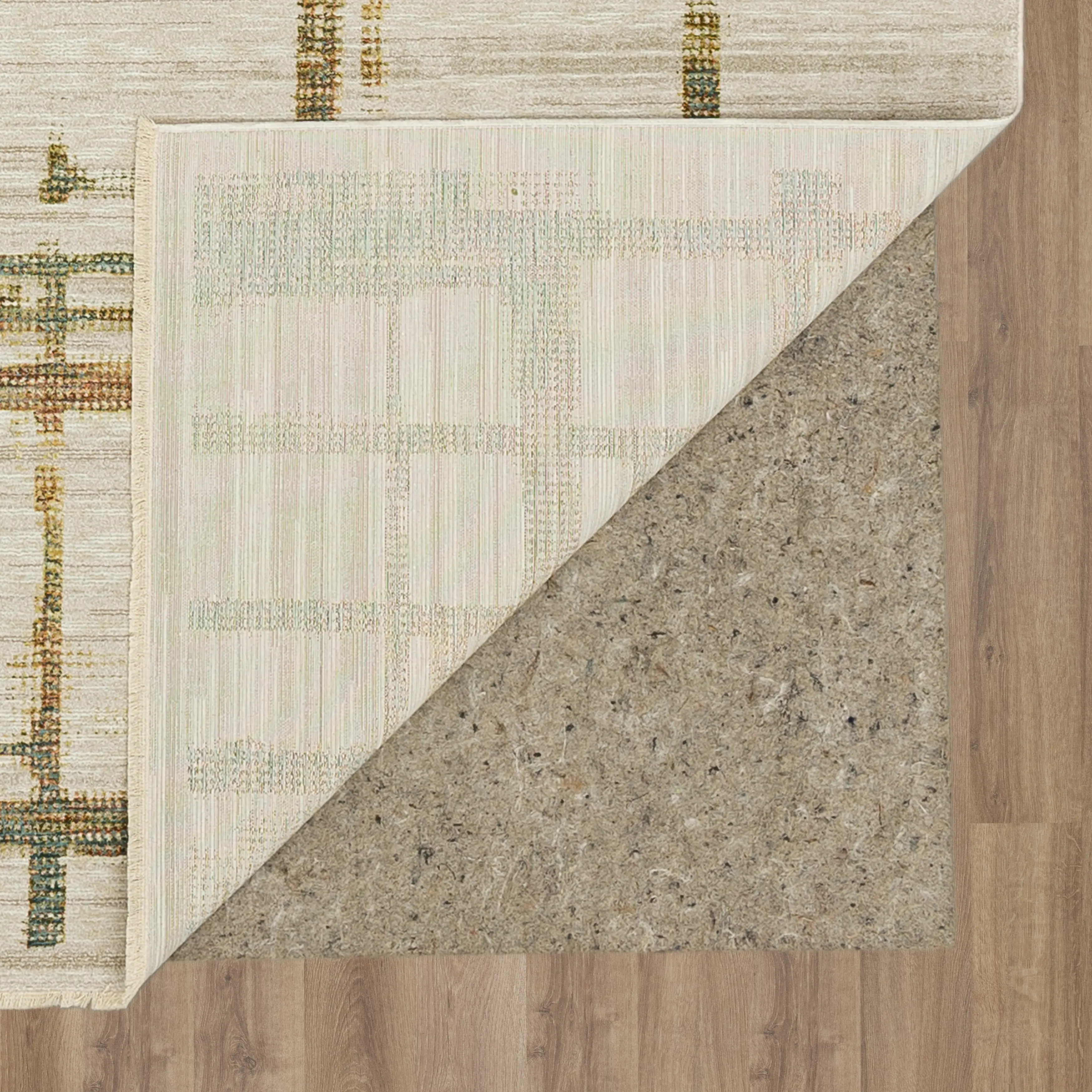 R1159-2245/5X7.6 Memento 5 x 8 Sentimental Beige Area Rug-5