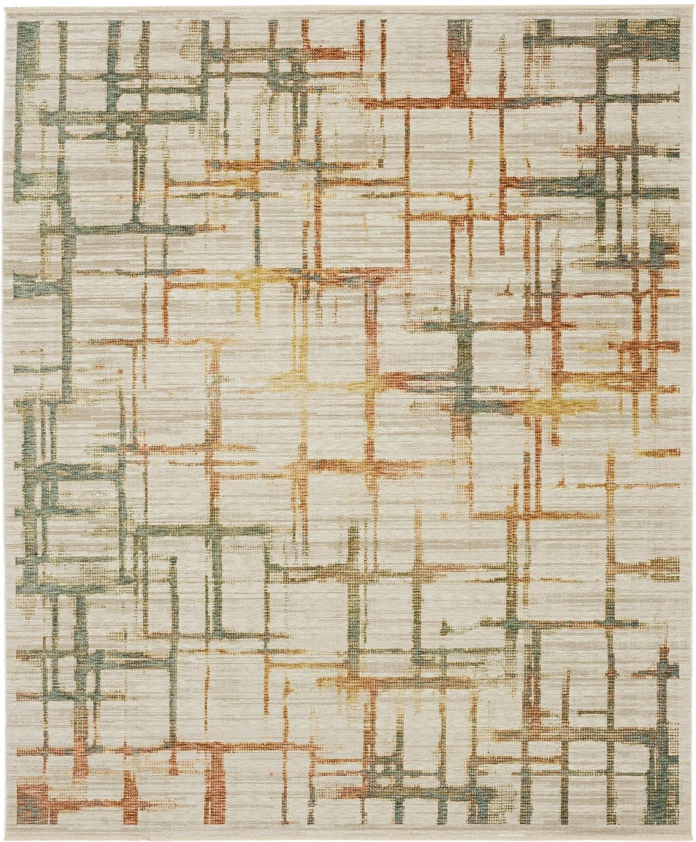 Memento 8 x 10 Souvenir Beige Area Rug