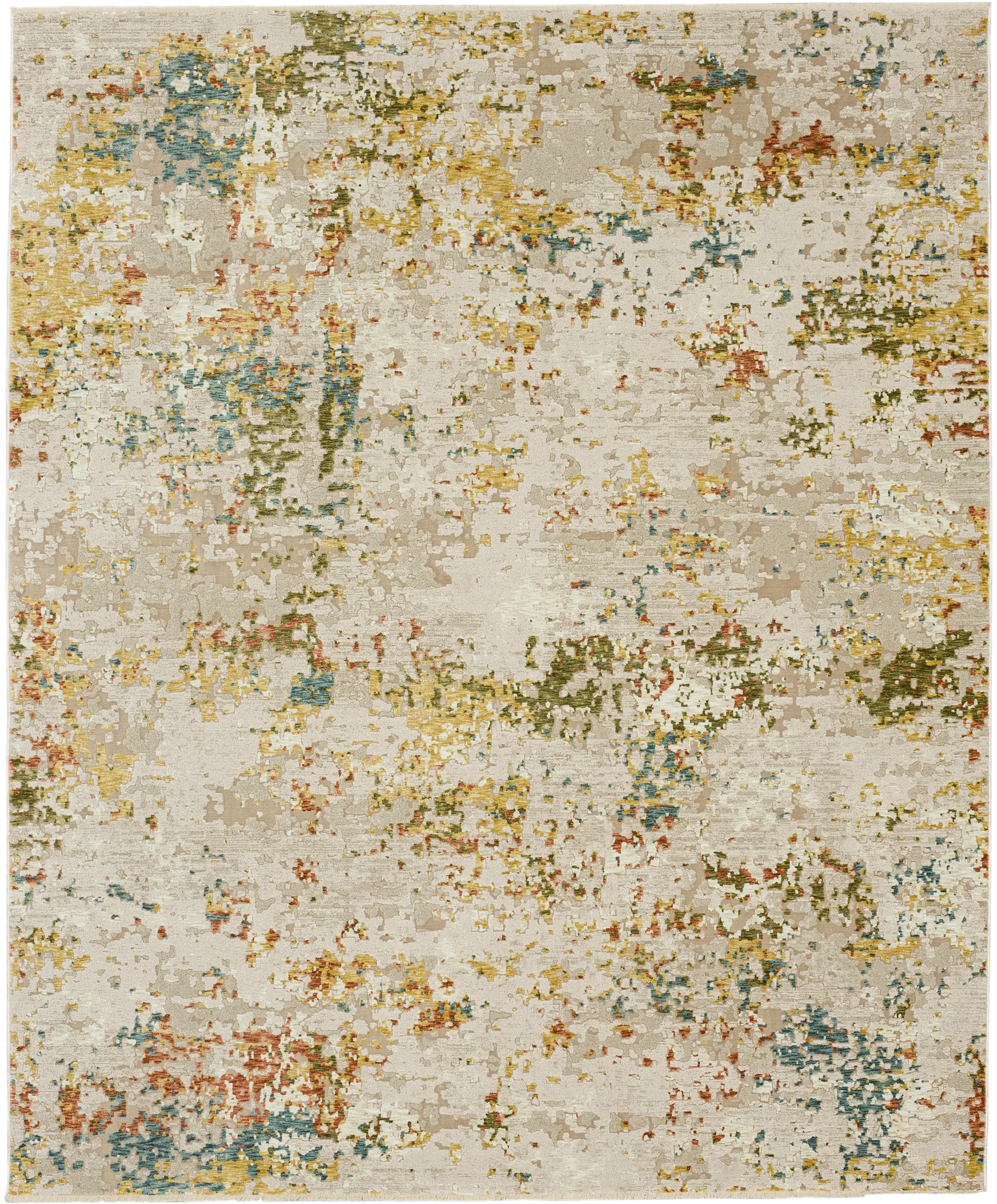 R1161-245/8X10.3 Memento 8 x 10 Sentimental Beige Area Rug-1