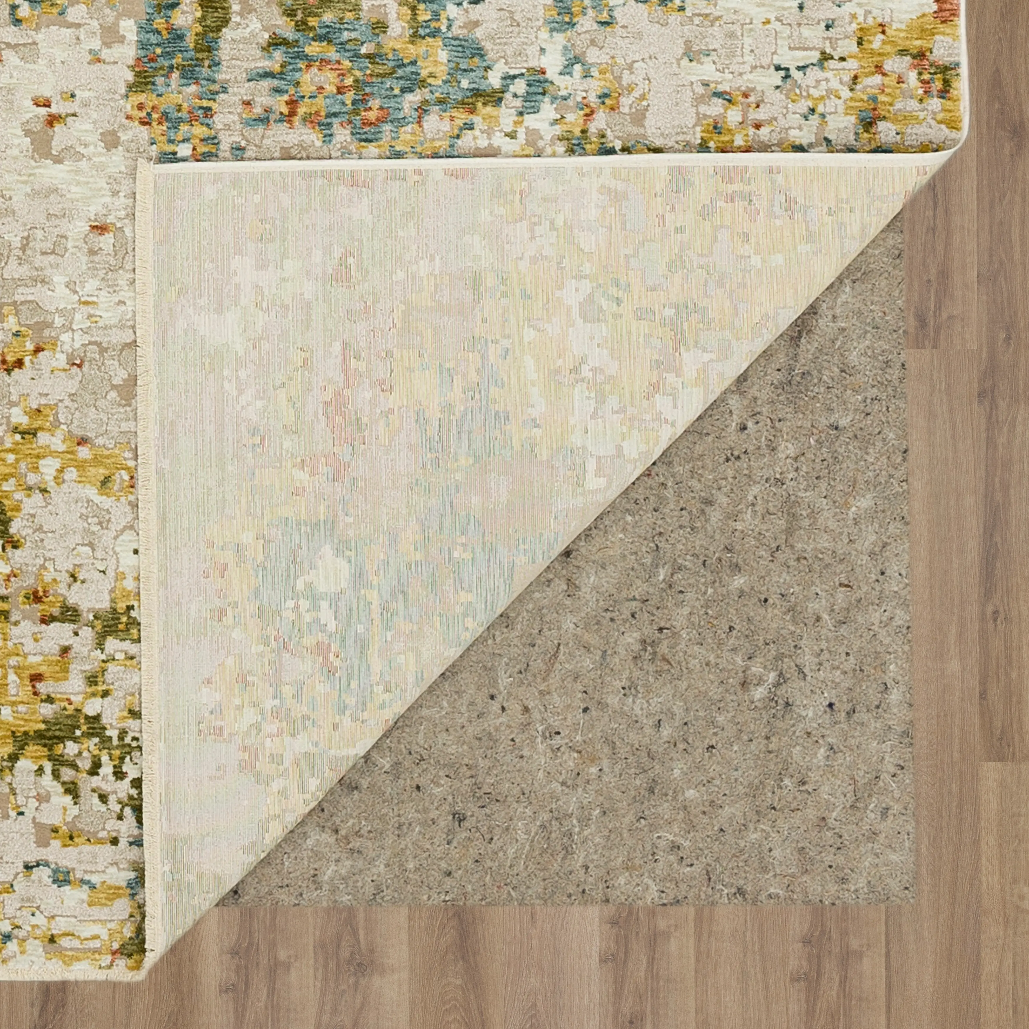 R1161-245/8X10.3 Memento 8 x 10 Sentimental Beige Area Rug-4
