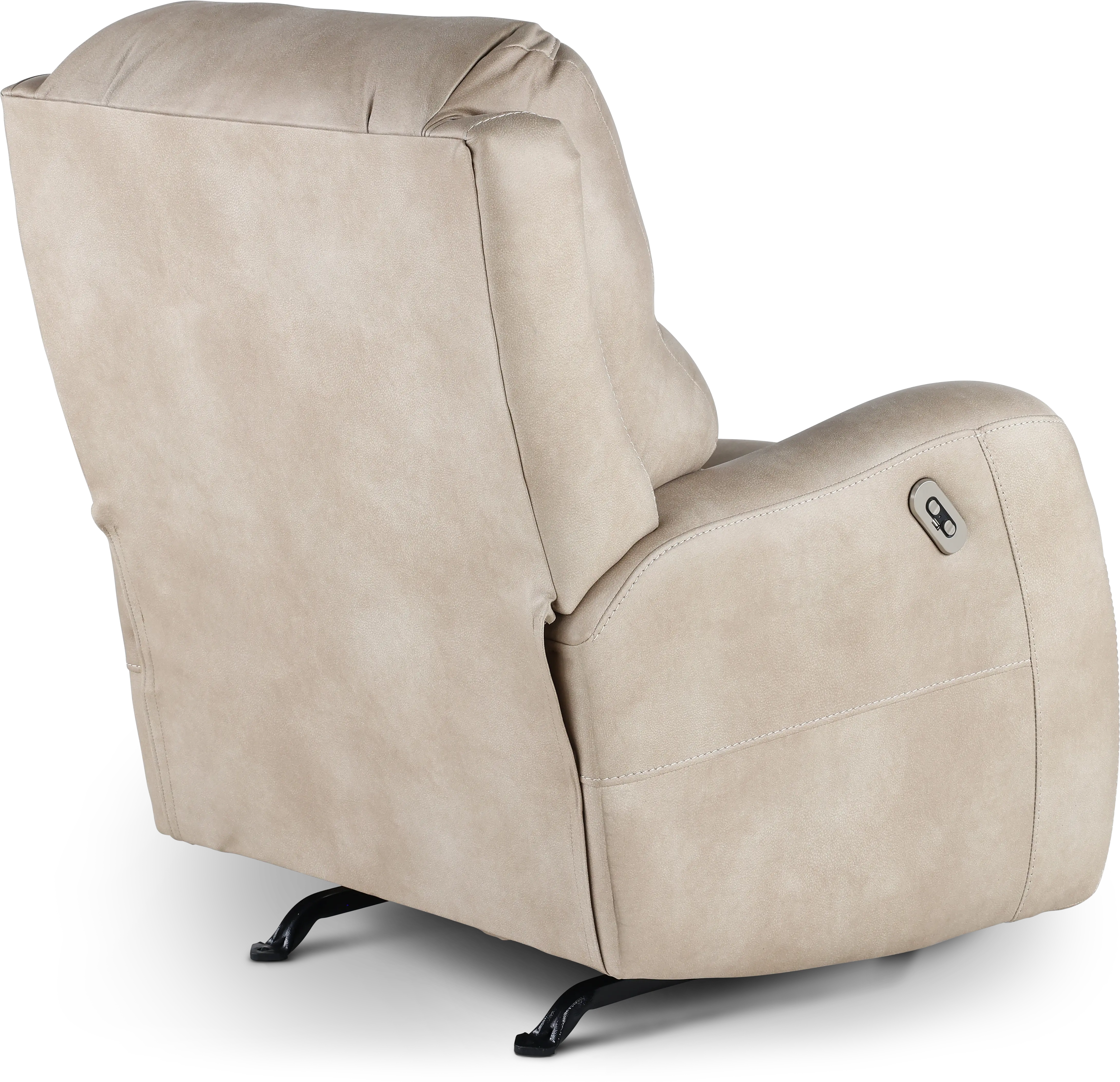 Asher Buff Beige Power Rocker Recliner-7