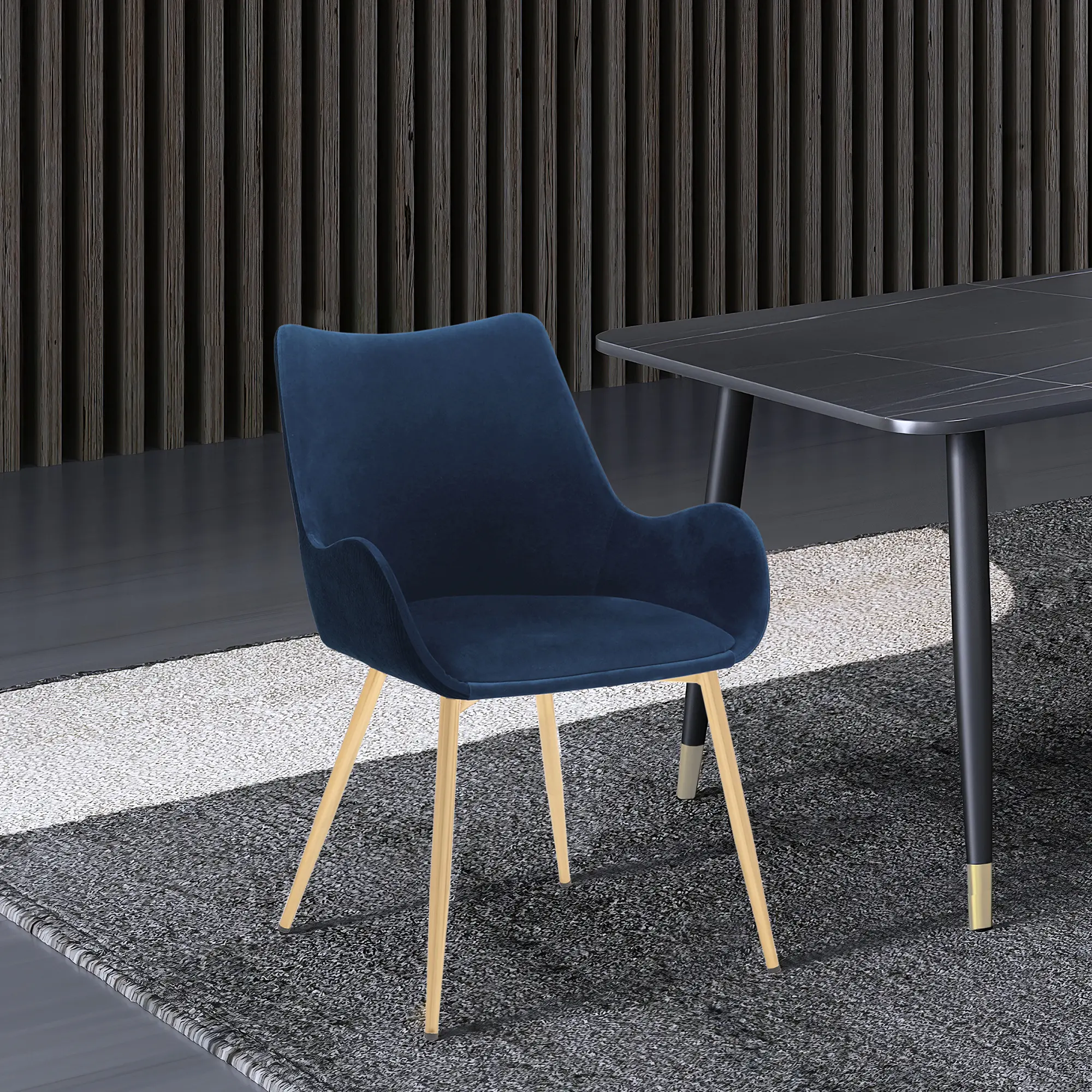 LCAVCHBLUE Avery Blue Dining Room Chair-2