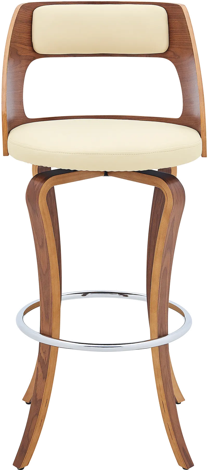 LCGRBAWACR26 Grady Cream Swivel Counter Height Stool-3