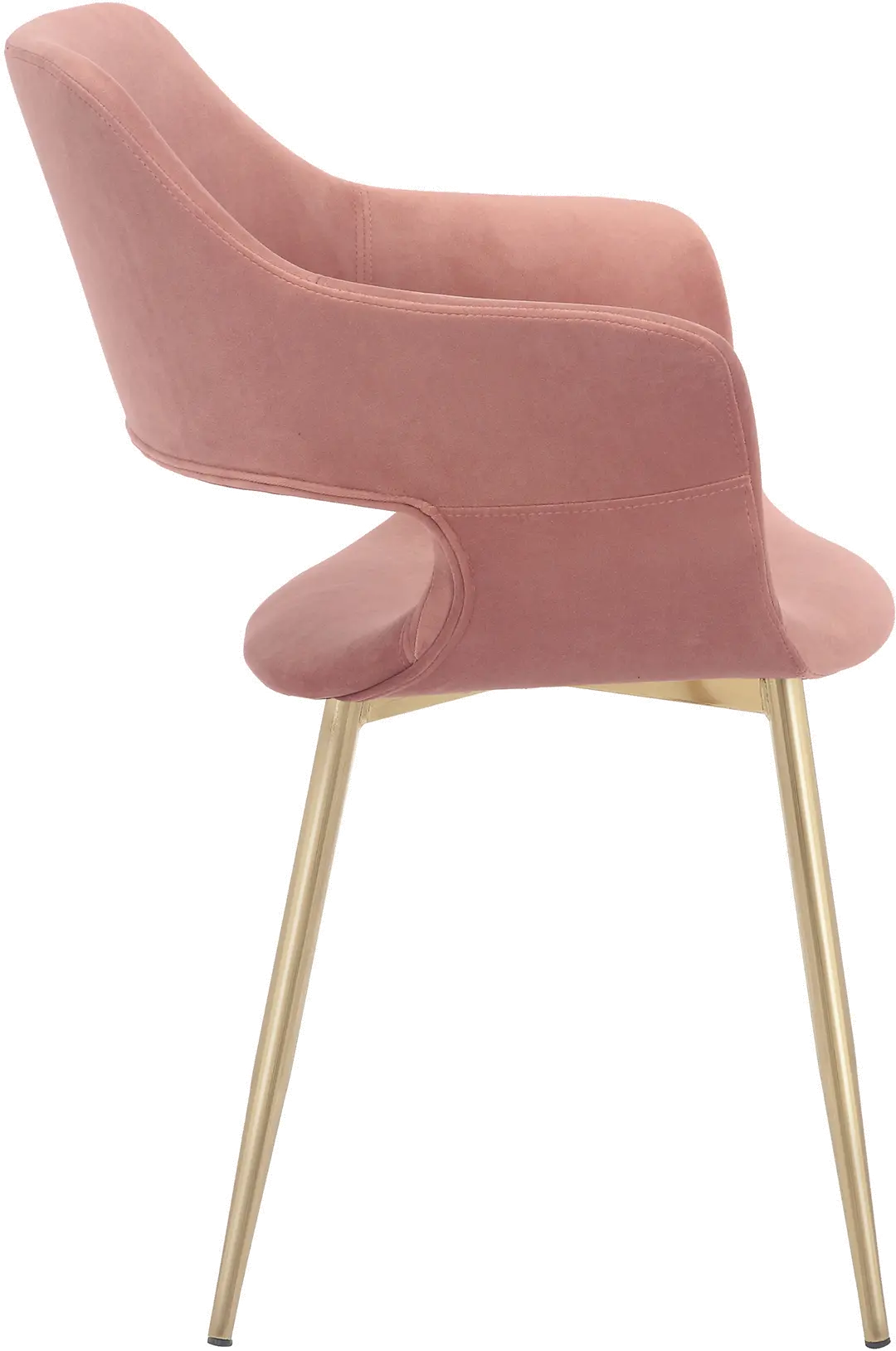 LCGICHPINK Gigi Pink Dining Room Arm Chair (Set of 2)-5