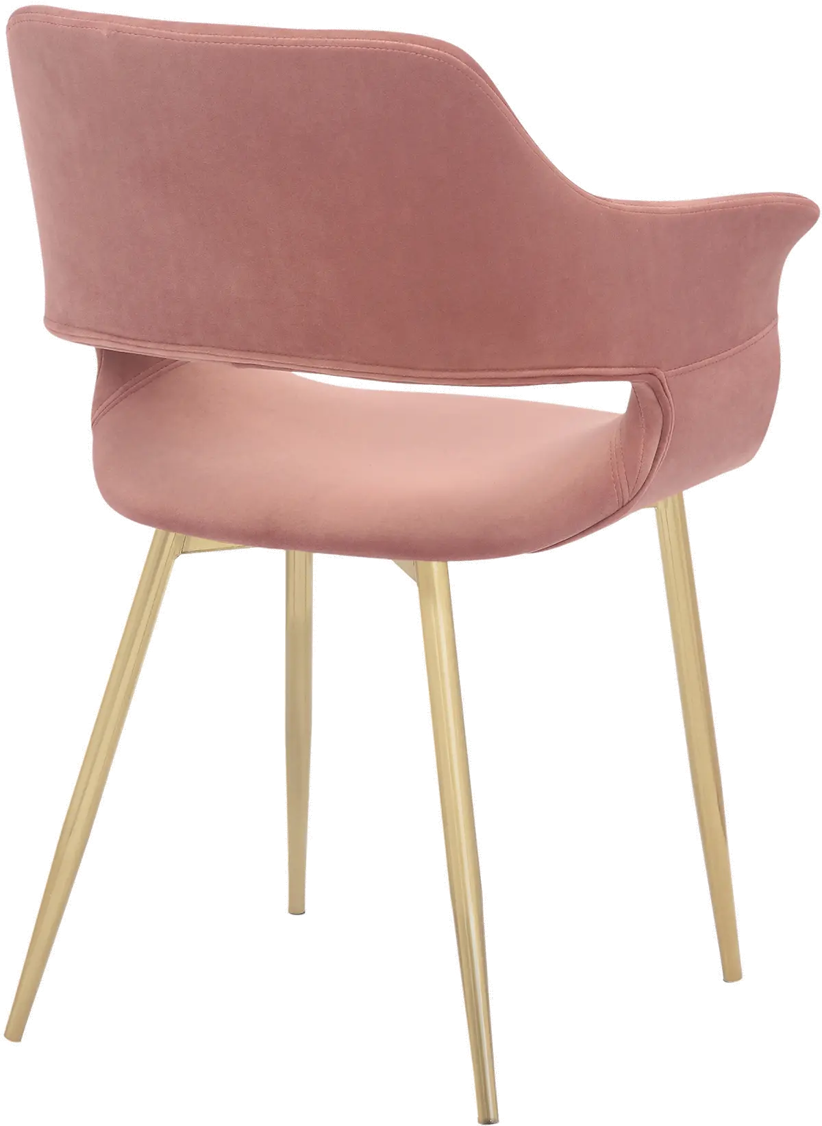 LCGICHPINK Gigi Pink Dining Room Arm Chair (Set of 2)-6