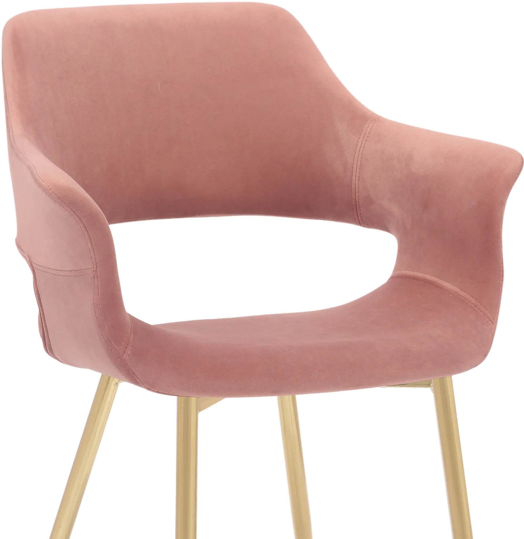 LCGICHPINK Gigi Pink Dining Room Arm Chair (Set of 2)-8