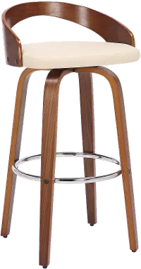 LCSOBACRWA30 Sonia Cream Swivel Bar Stool