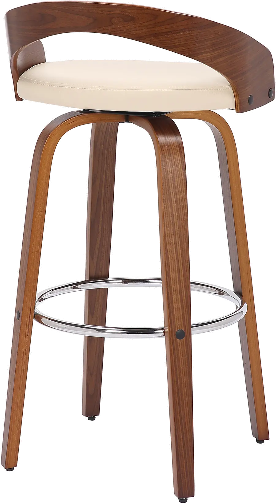 LCSOBACRWA30 Sonia Cream Swivel Bar Stool-5