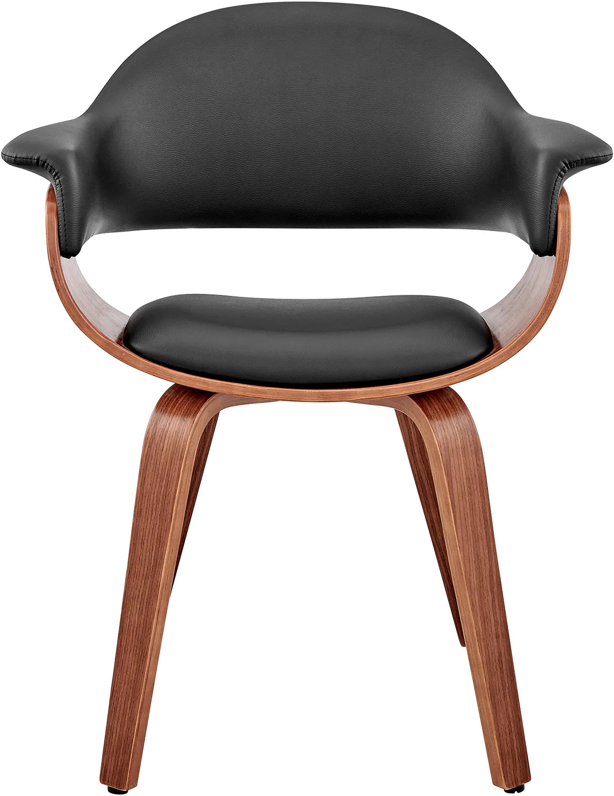 LCADCHWABL Adalyn Black and Walnut Dining Room Chair-3