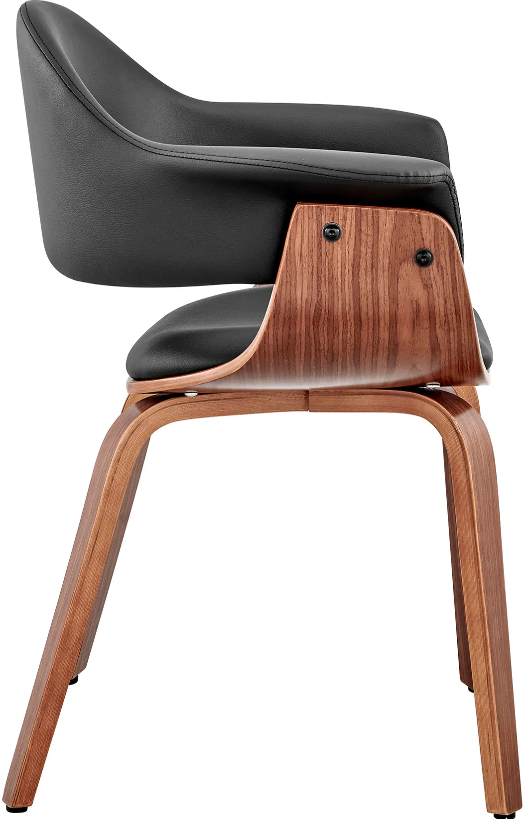 LCADCHWABL Adalyn Black and Walnut Dining Room Chair-4