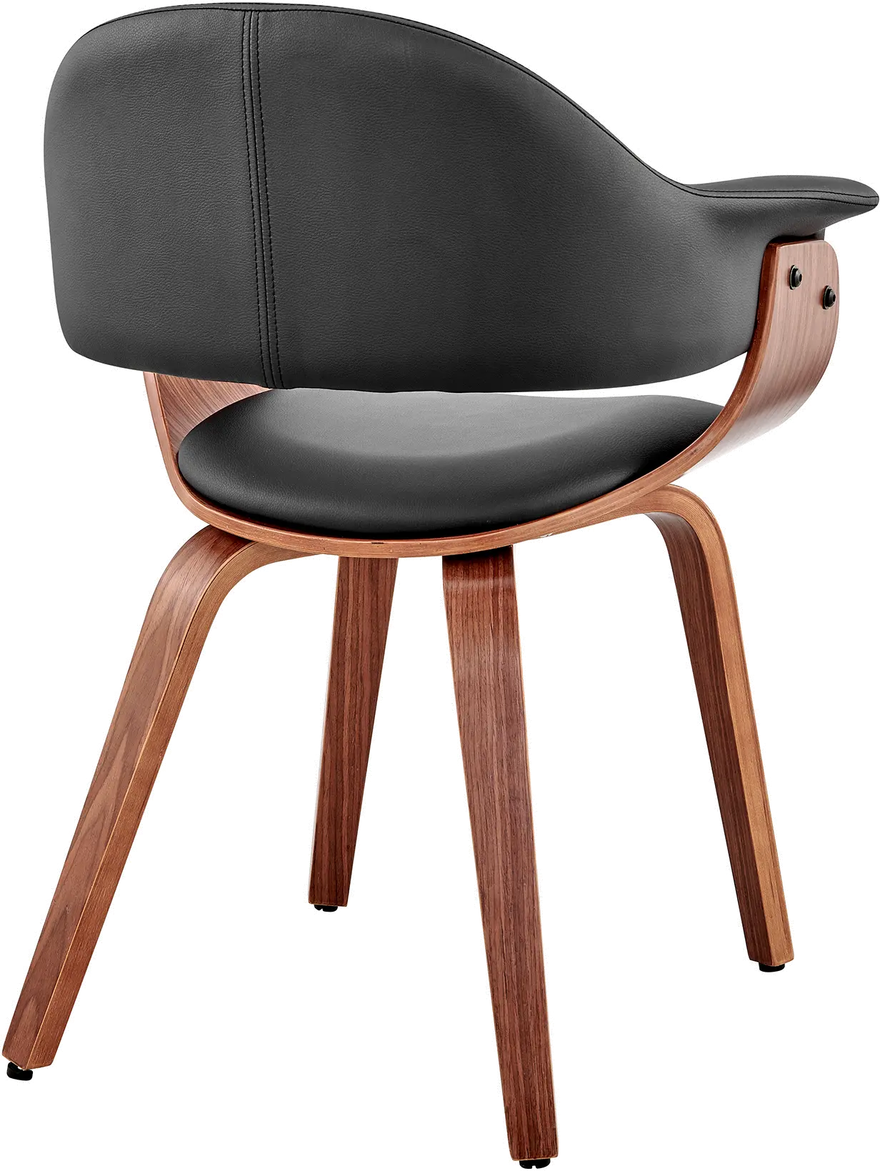 LCADCHWABL Adalyn Black and Walnut Dining Room Chair-5