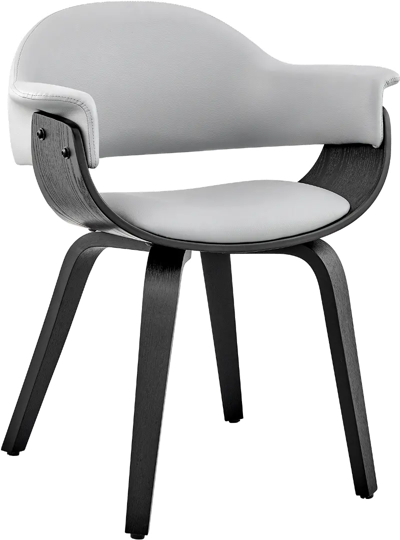 Adalyn Gray and Black Dining Room Chair