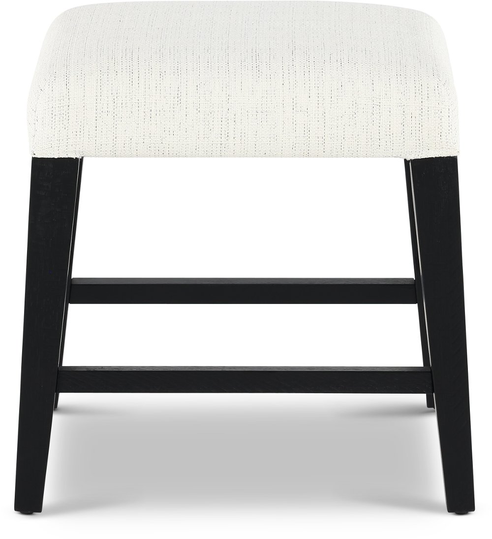 Callahan Domino Black and Cream Stool